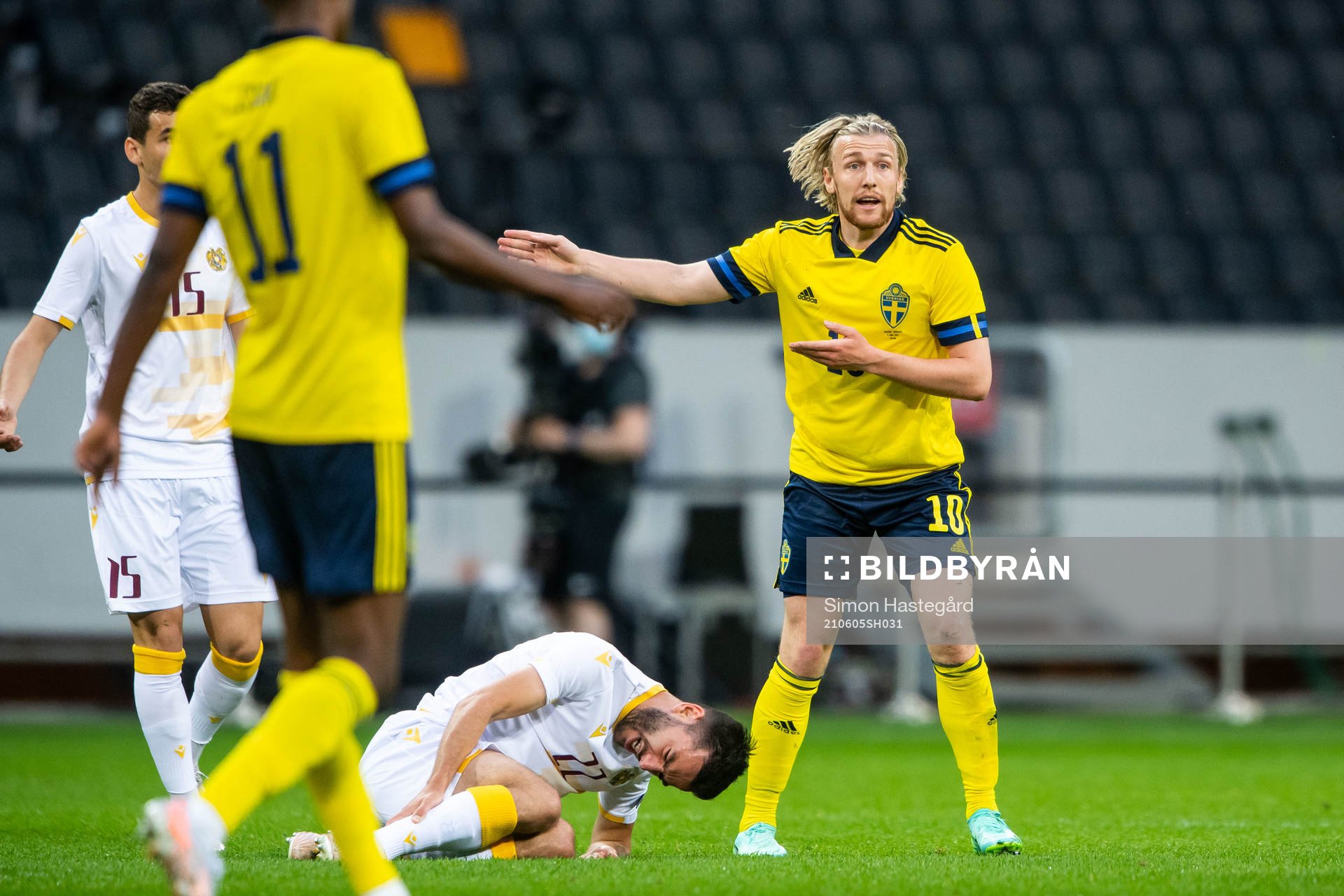 Emil Forsberg of Sweden