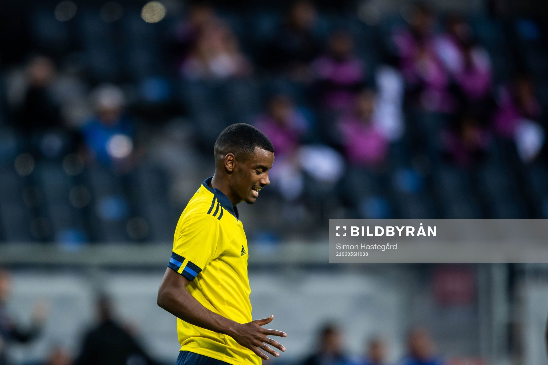 Alexander Isak of Sweden