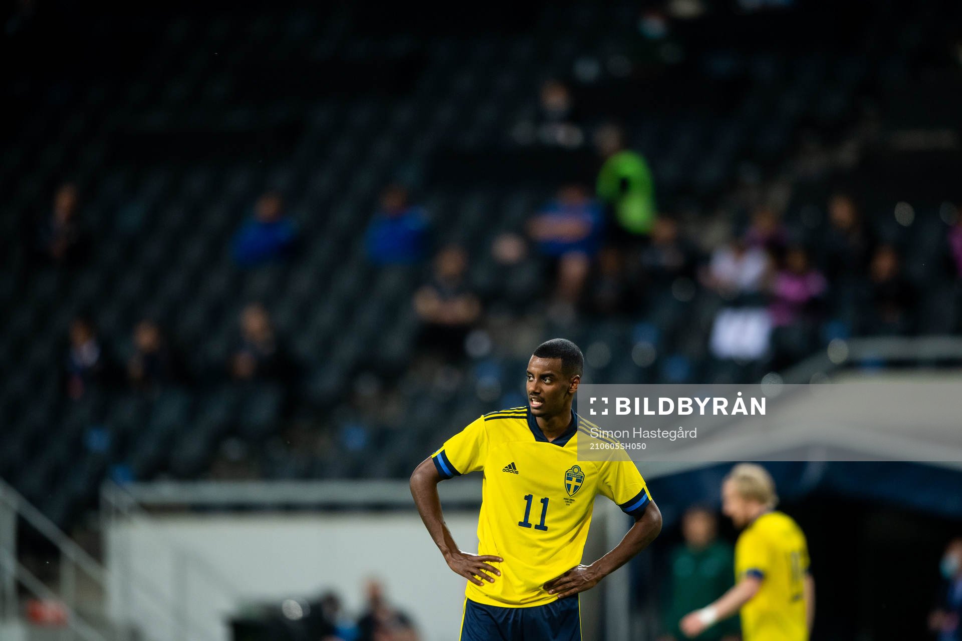 Alexander Isak of Sweden