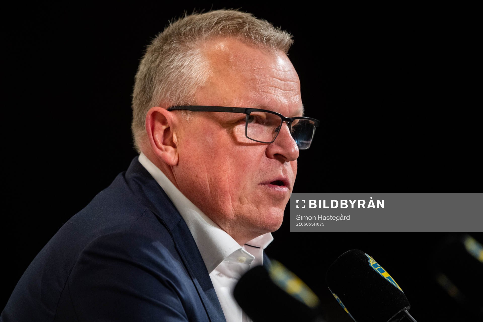 Janne Andersson, head coach of Sweden
