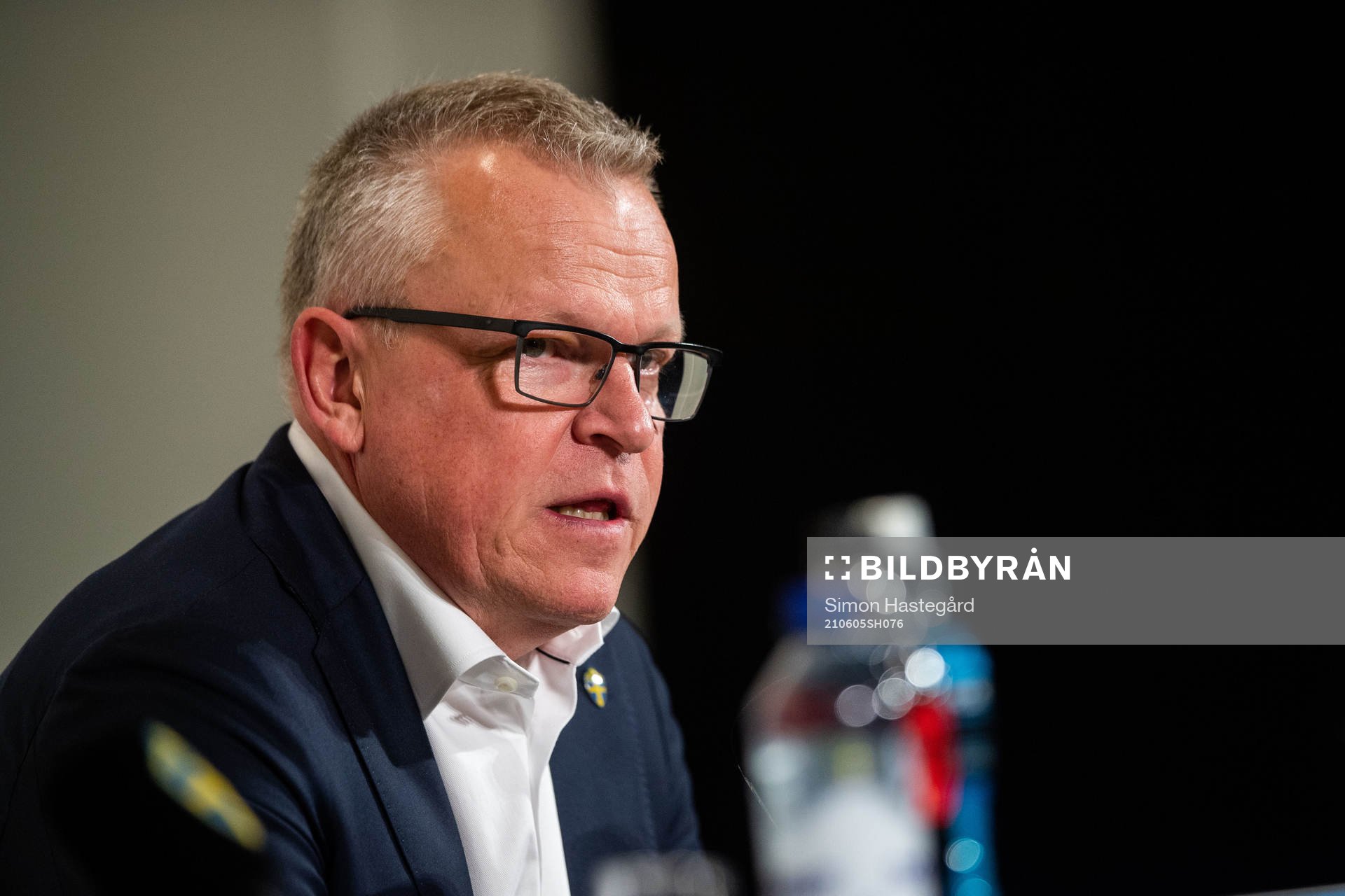 Janne Andersson, head coach of Sweden