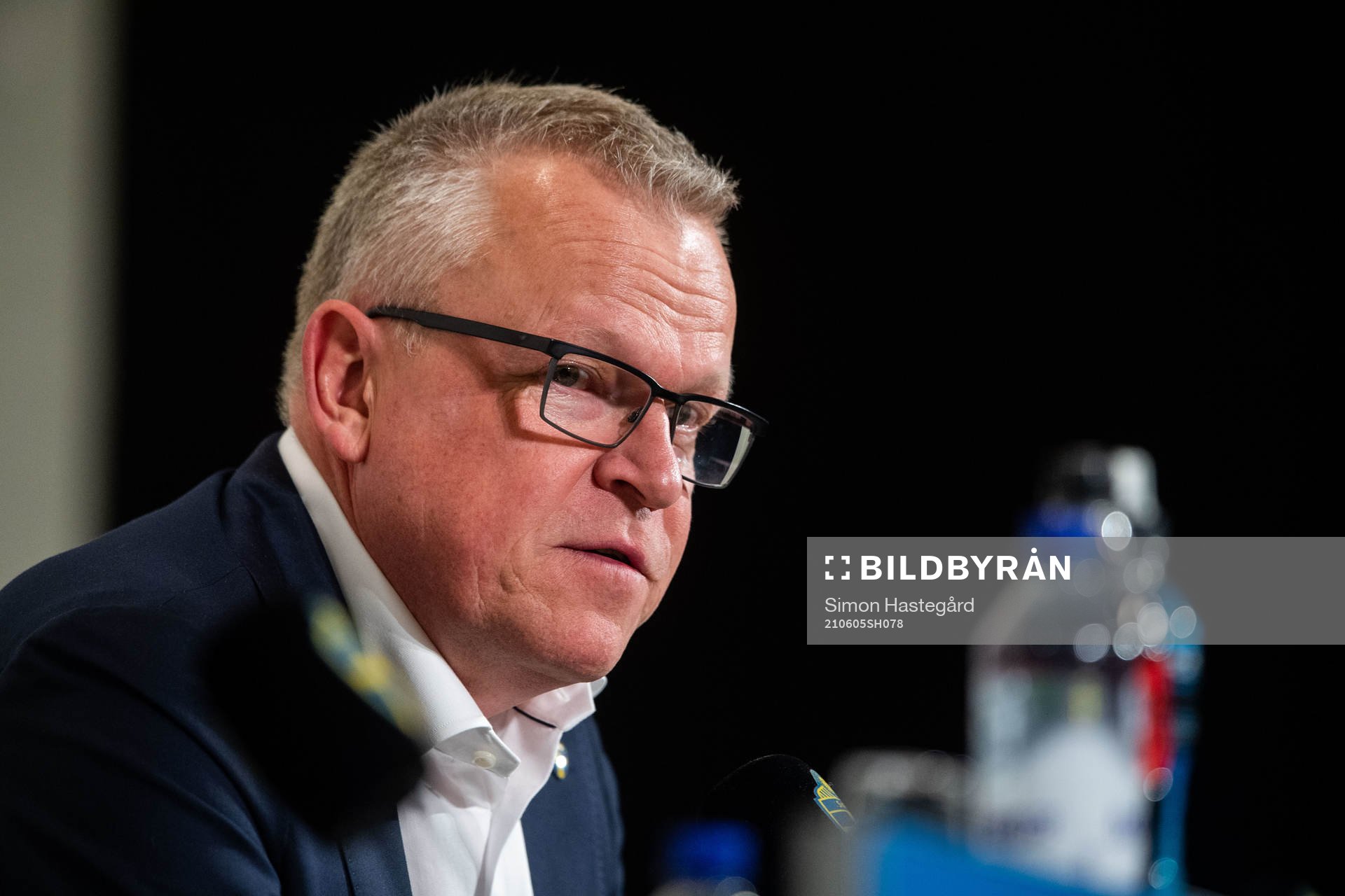 Janne Andersson, head coach of Sweden