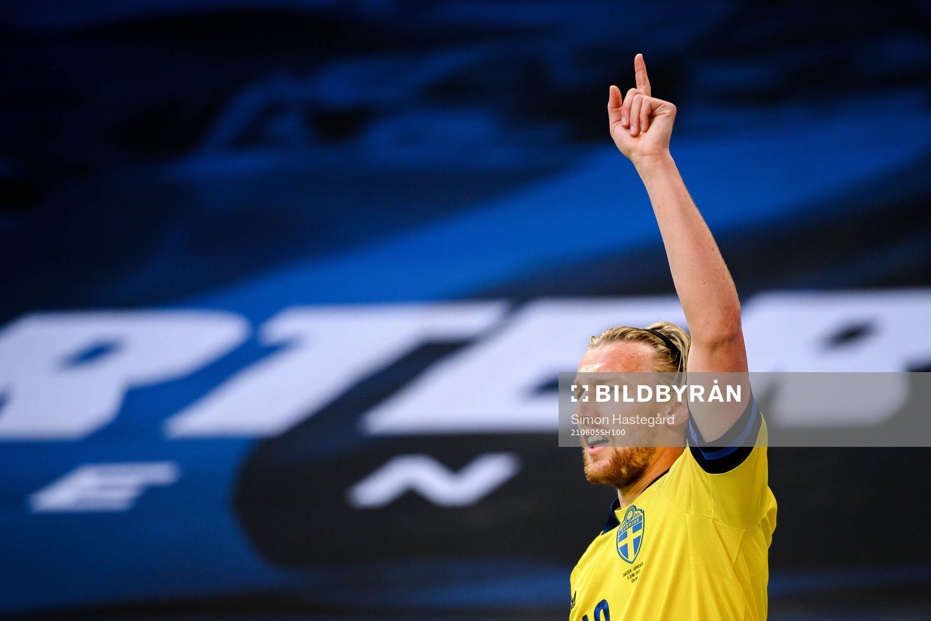 Emil Forsberg of Sweden