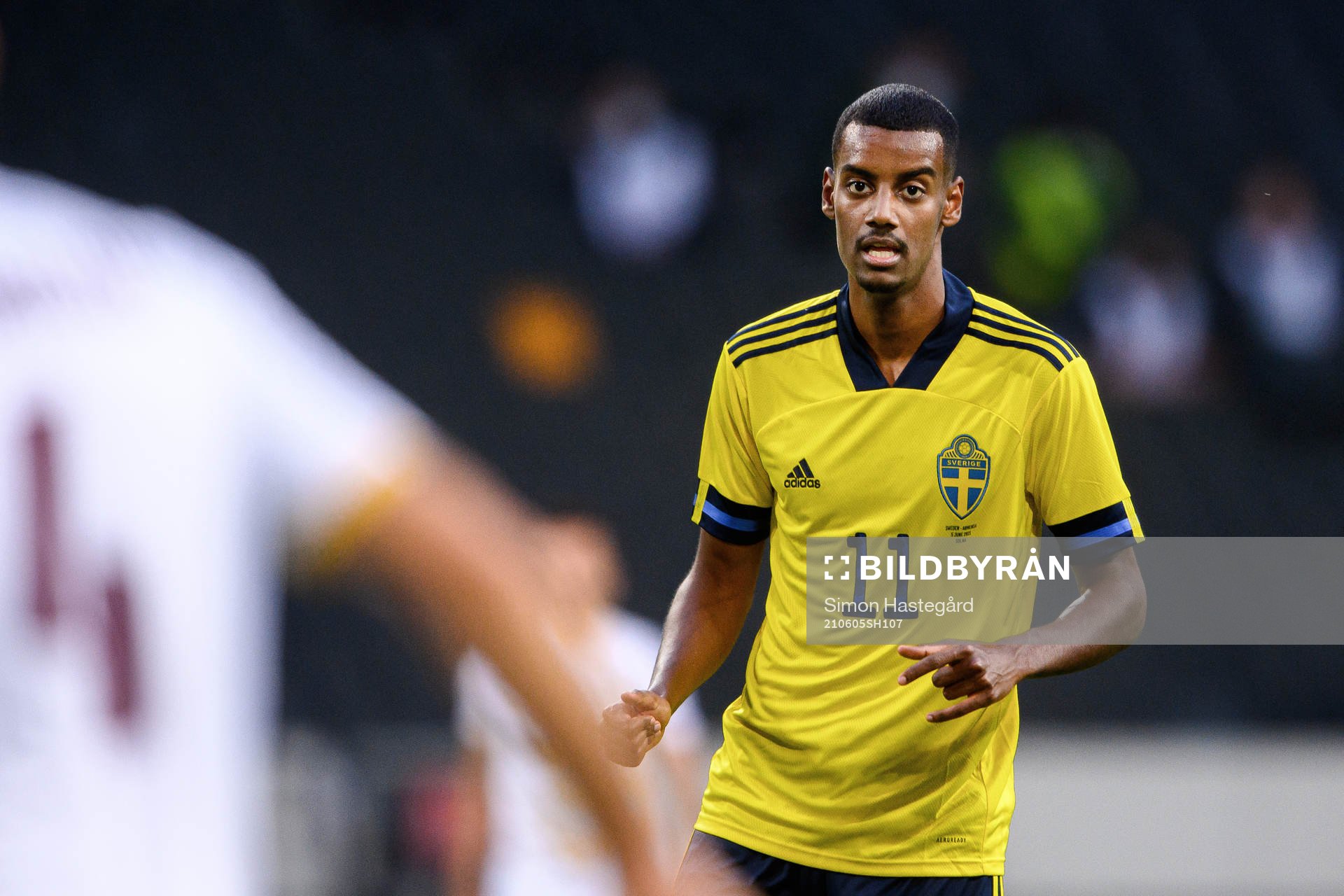 Alexander Isak of Sweden
