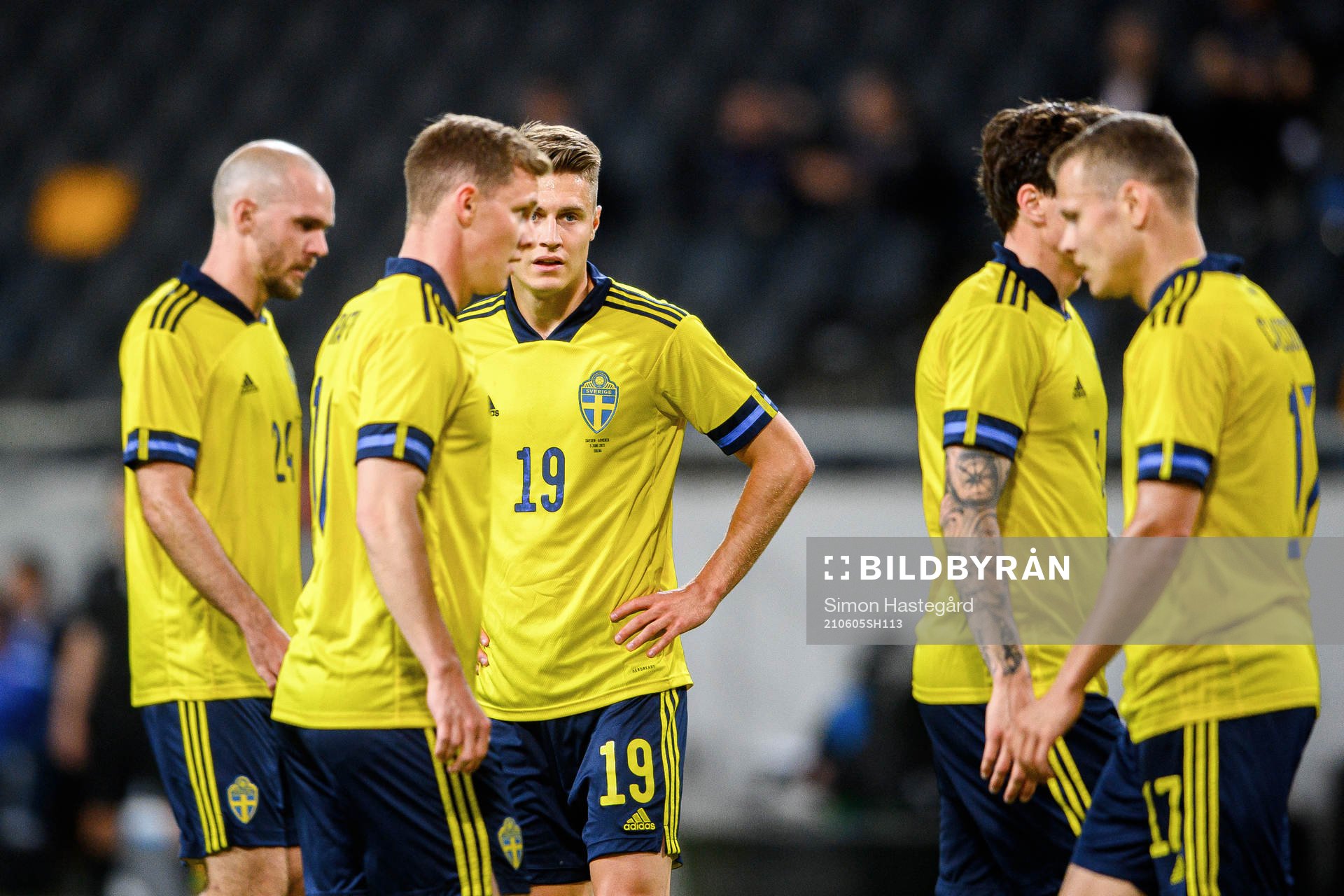 Marcus Danielson , Emil Krafth , Mattias Svanberg. and