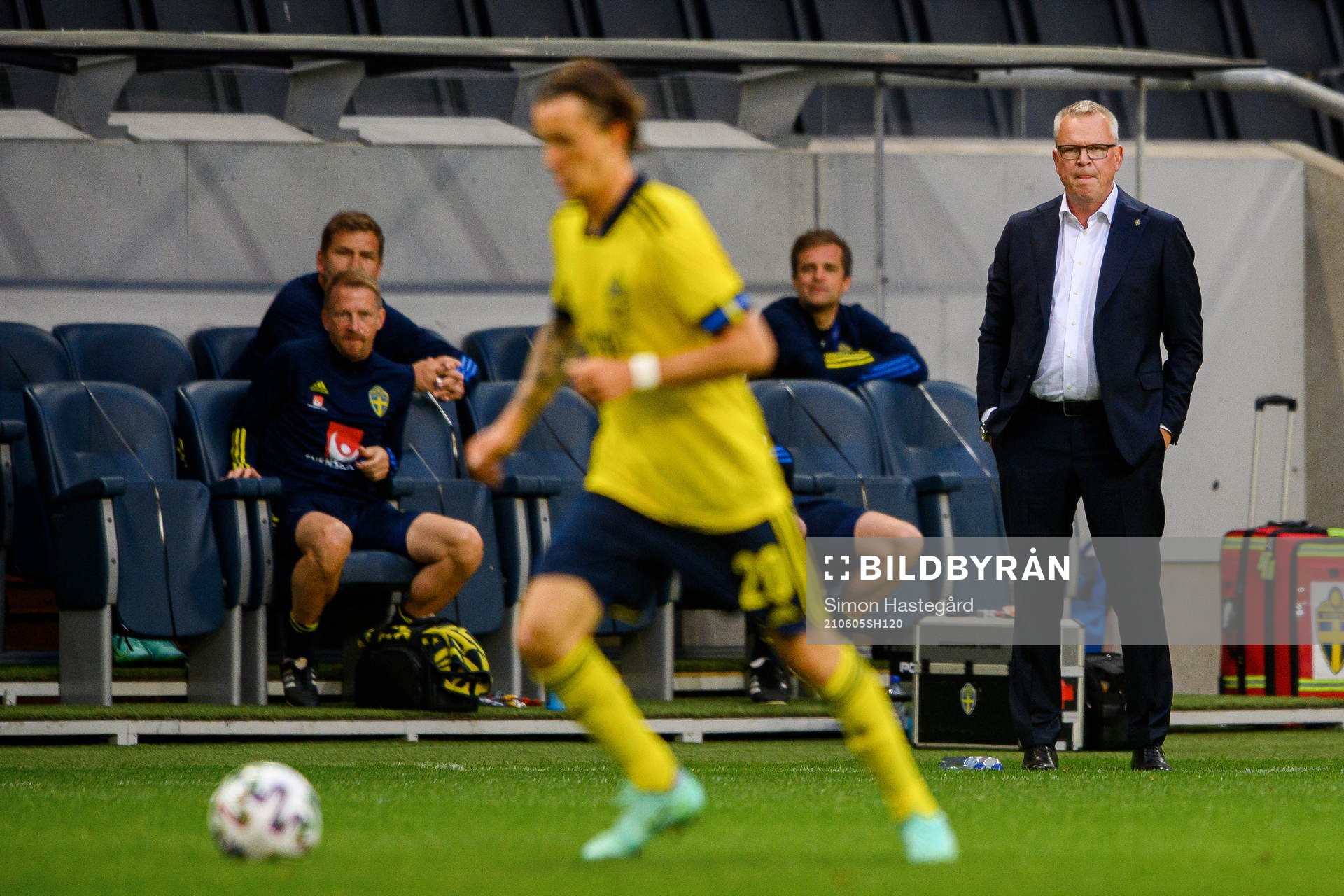 Janne Andersson, head coach of Sweden