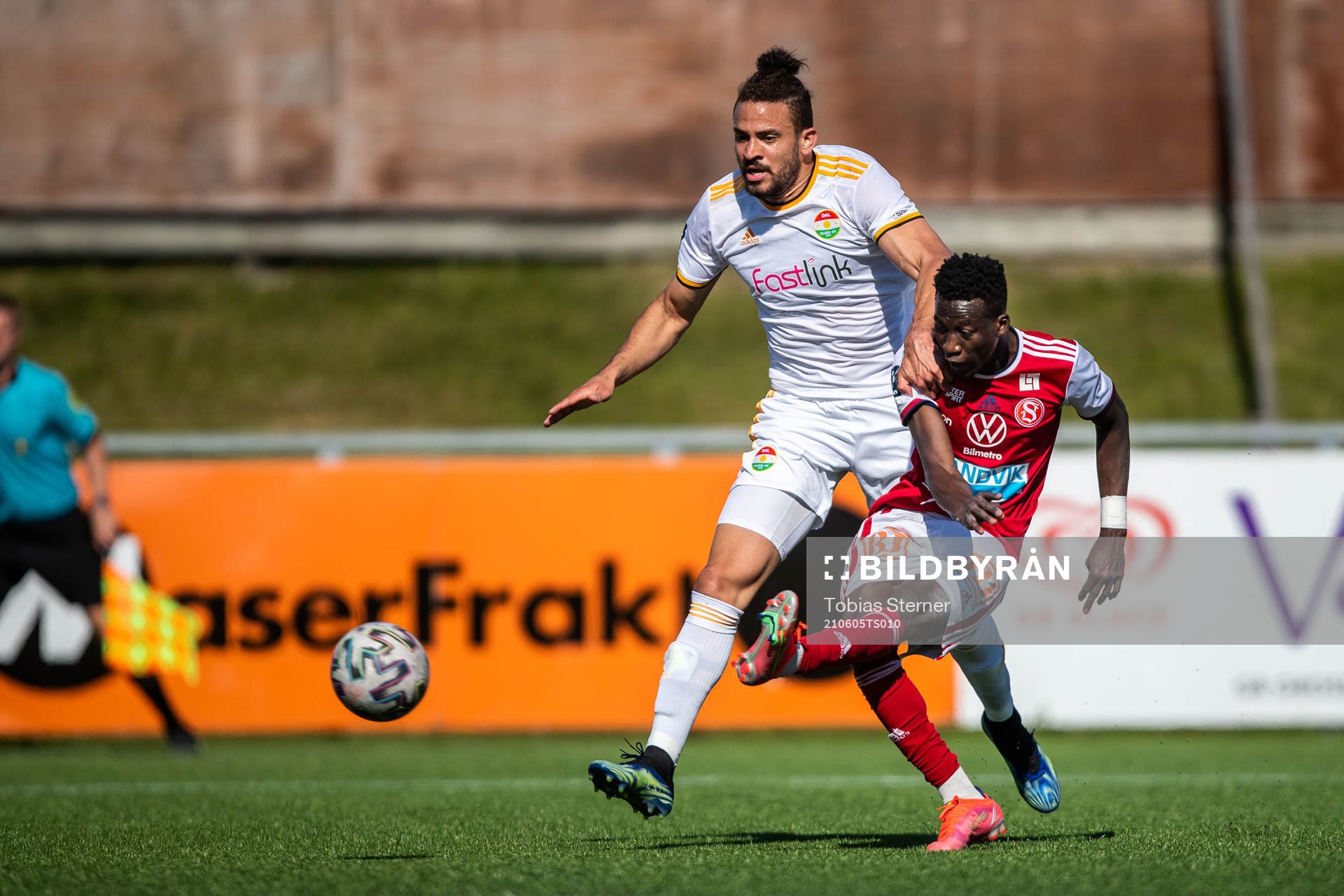 Sandvikens Naeem Mohammed gör 1-0