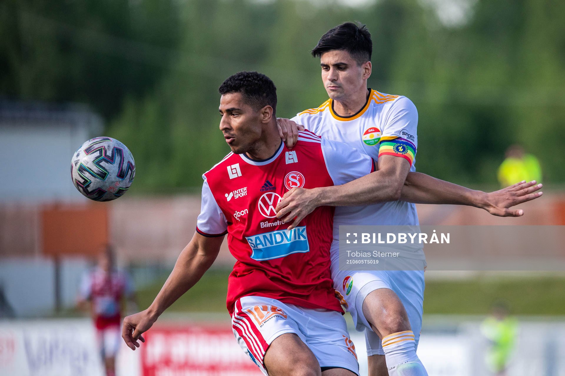 Sandvikens Emil Bellander och Dalkurds Dillan Ismail