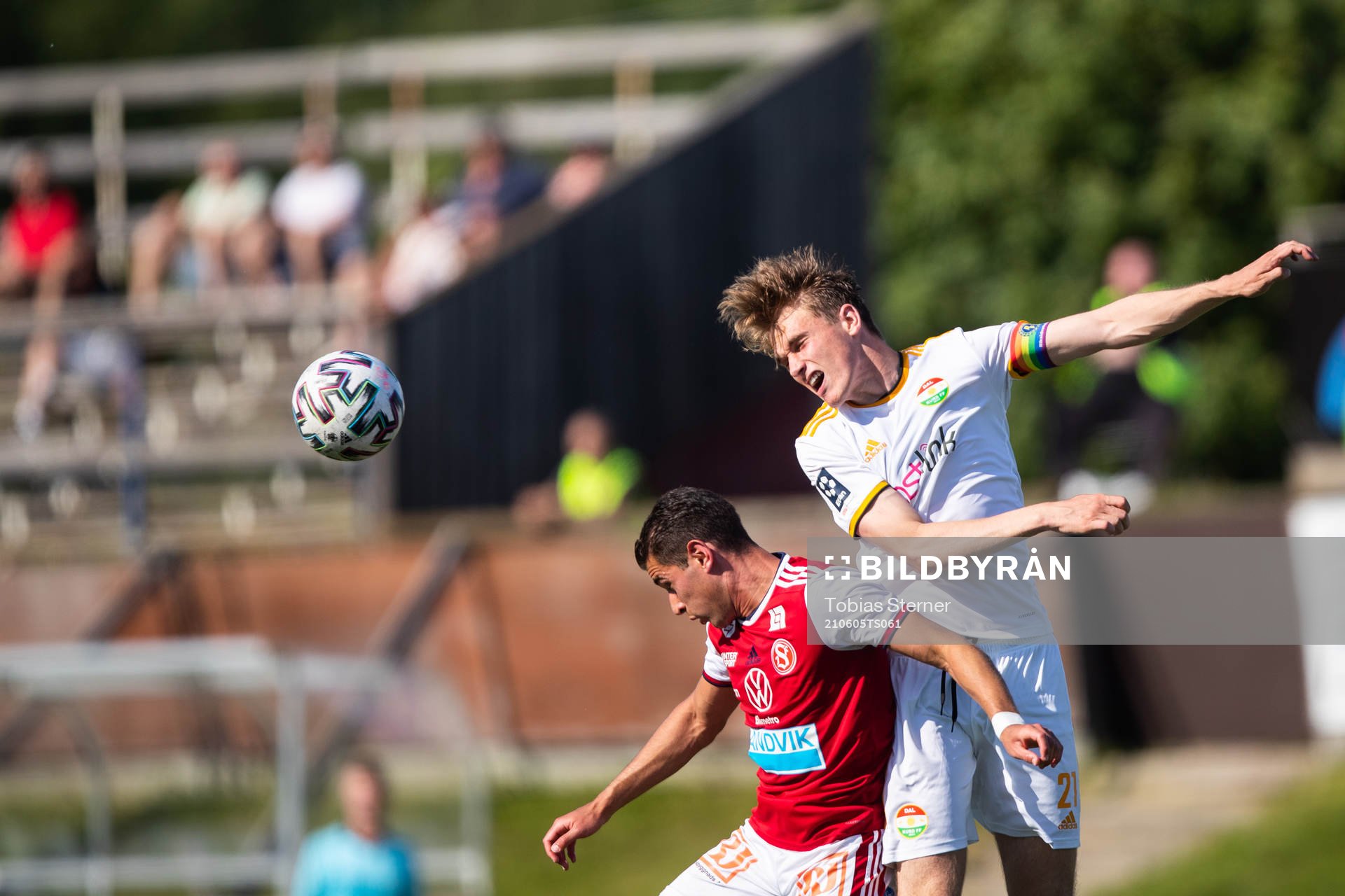 Sandvikens Ahmed Bonnah och Dalkurds Christoffer Styffe