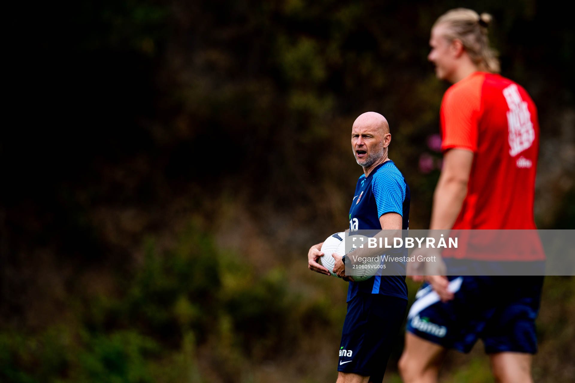 Ståle Solbakken, head coach of the Norwegian national