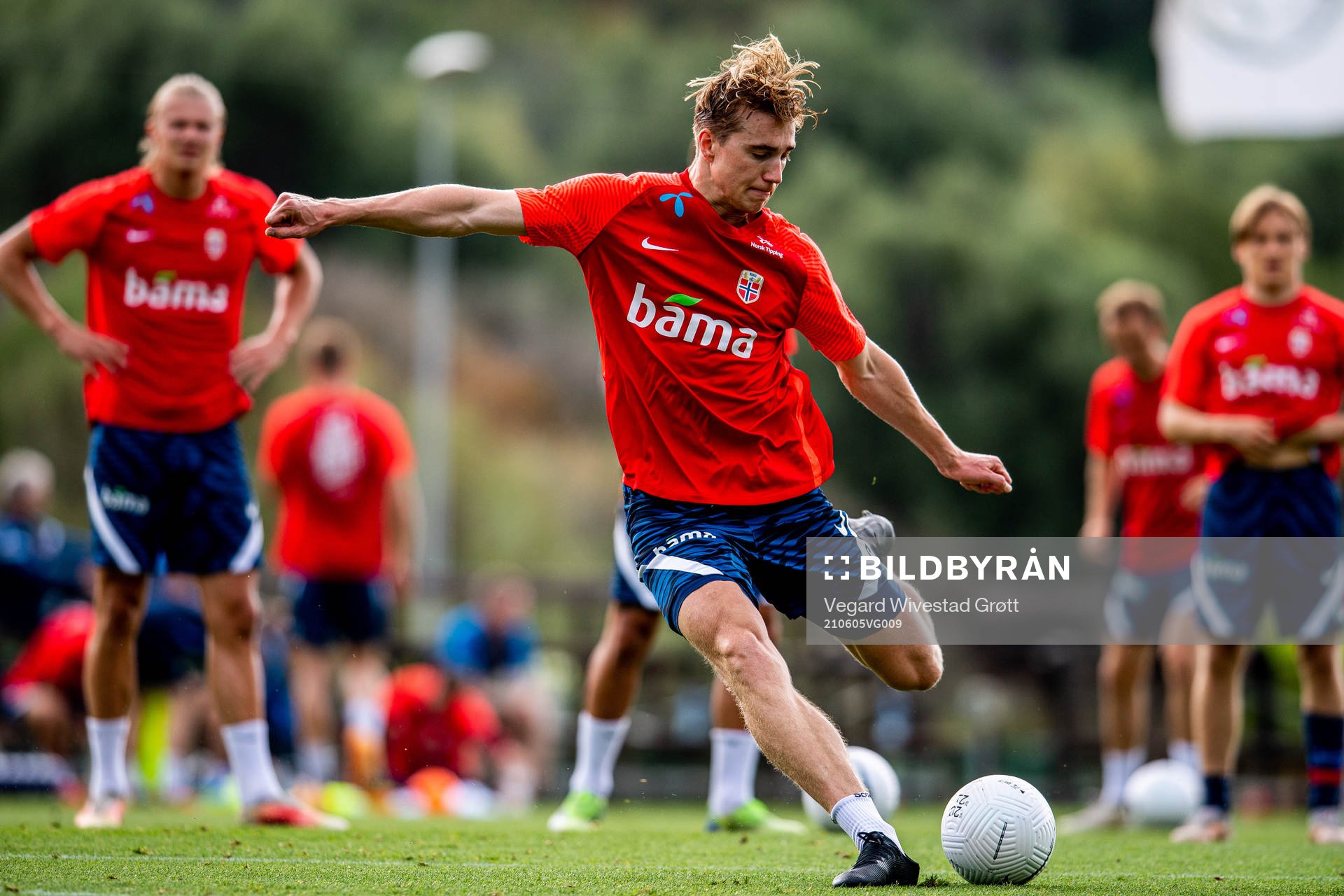 Kristian Thorstvedt of the Norwegian national football team
