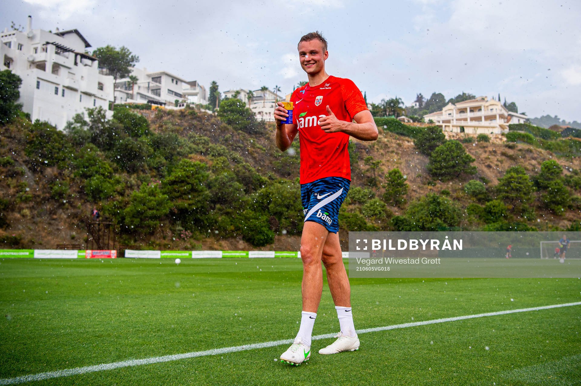 Stian Gregersen of the Norwegian national football team