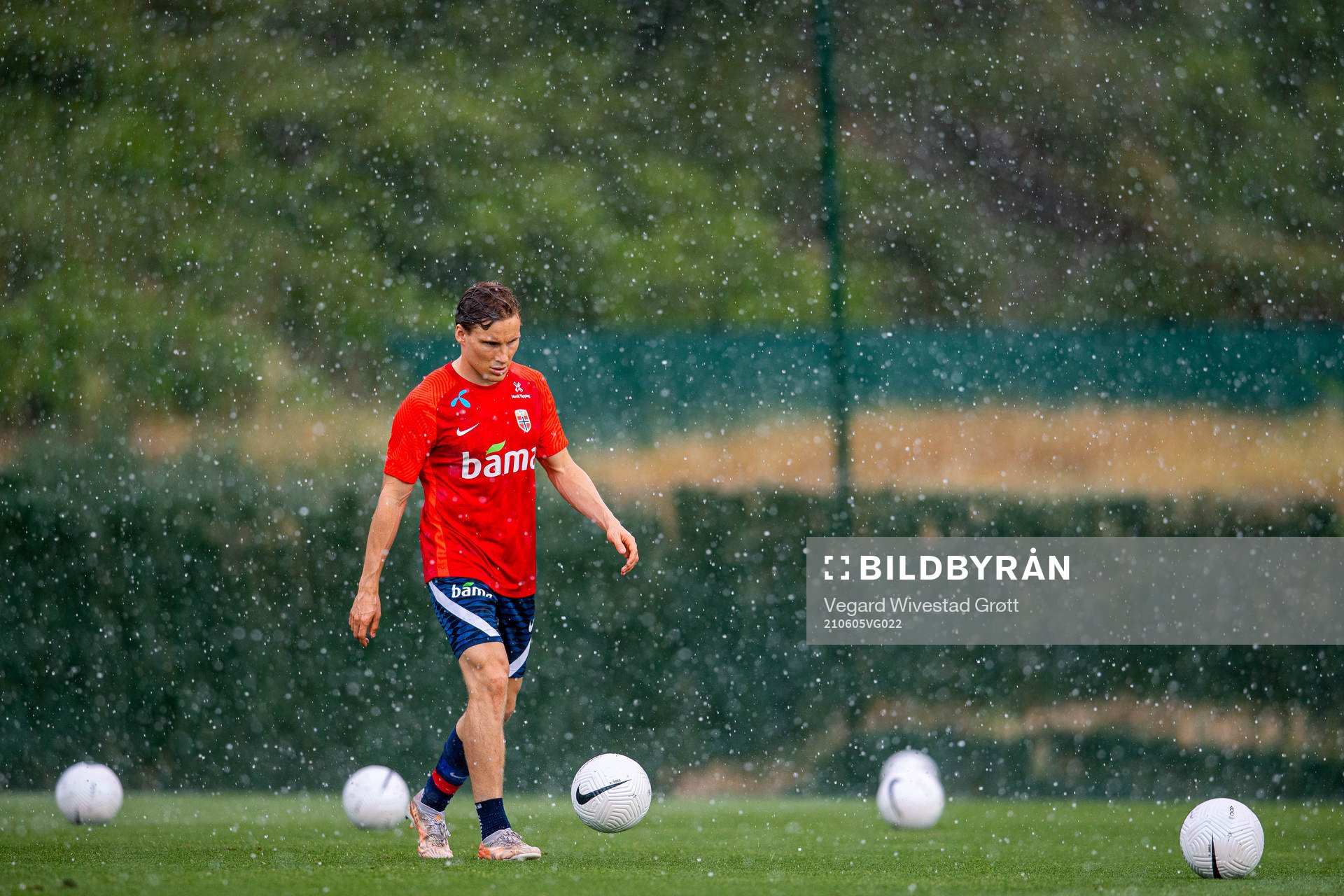 Jonas Svensson of the Norwegian national football team