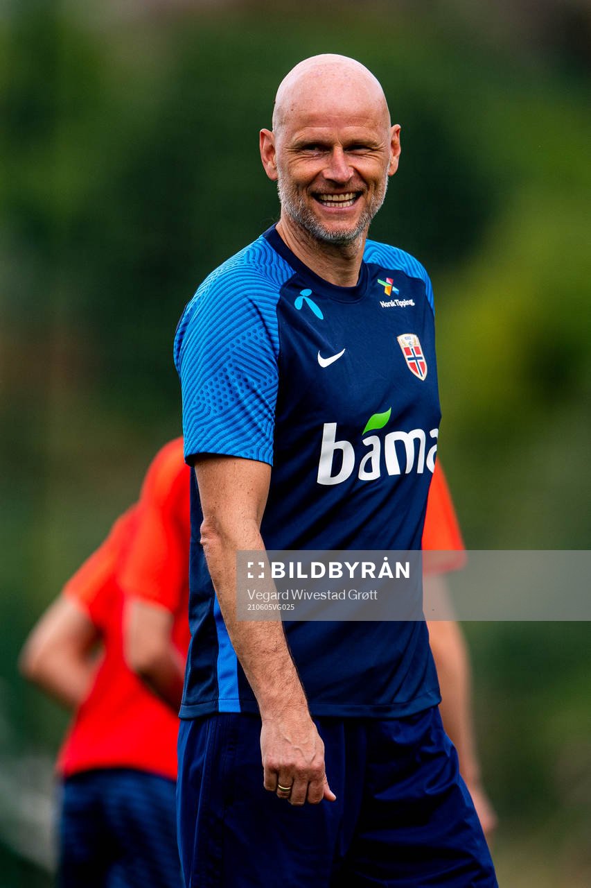 Ståle Solbakken, head coach of the Norwegian national
