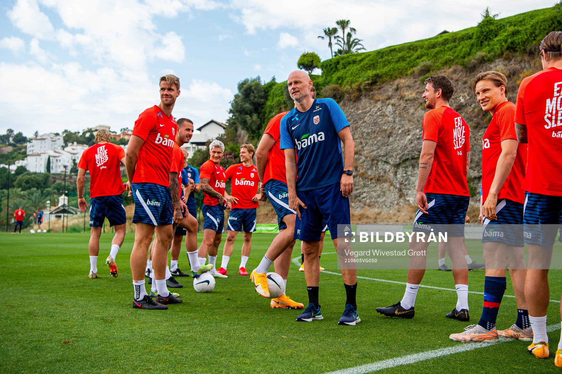 Kristoffer Ajer, Ståle Solbakken, Stefan Strandberg and