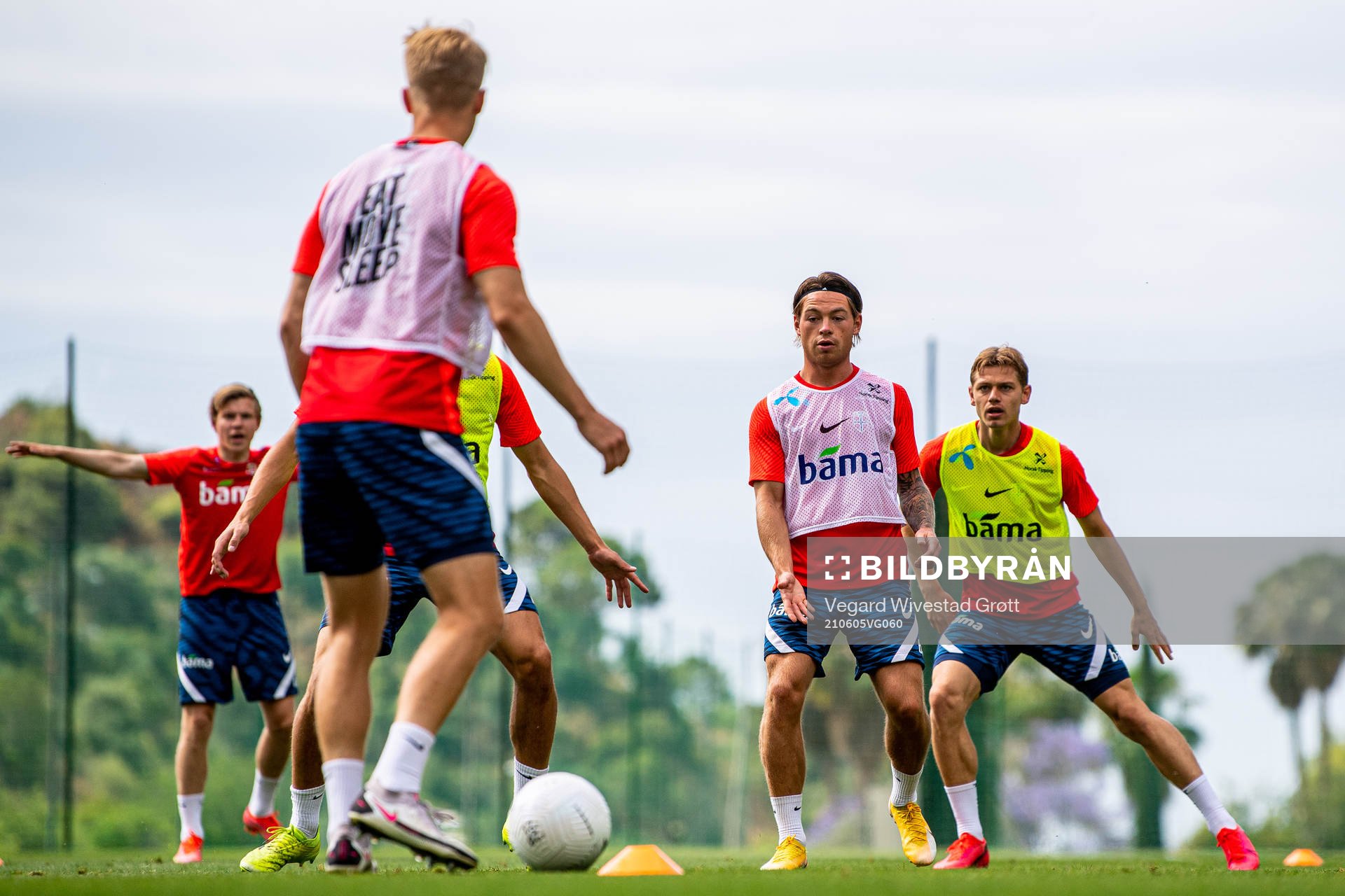 Patrick Berg and Julian Ryerson of the Norwegian national
