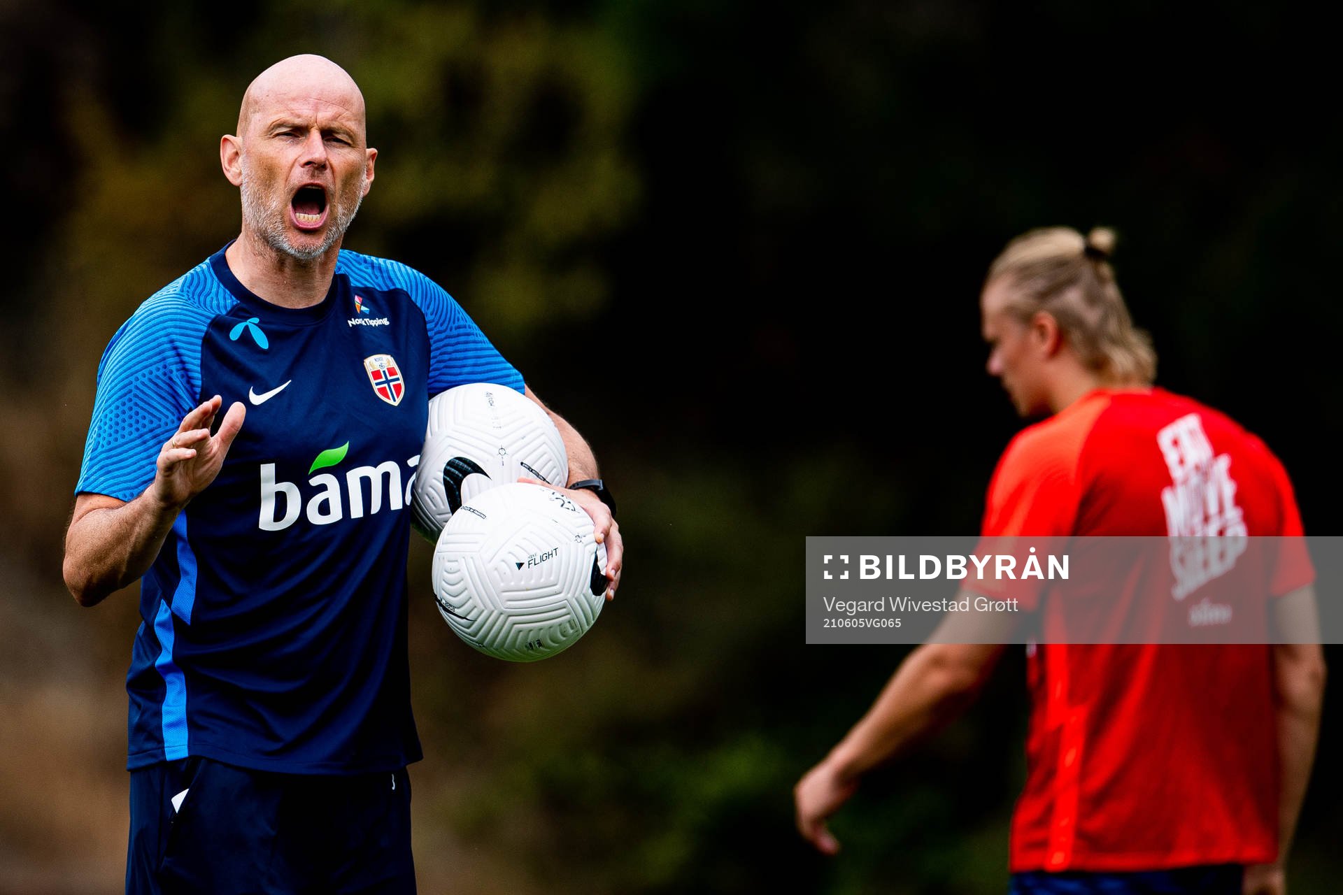 Ståle Solbakken, head coach of the Norwegian national