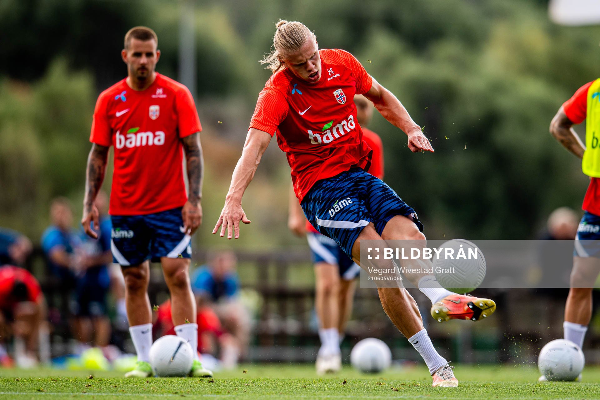 Erling Braut Haaland of the Norwegian national football team