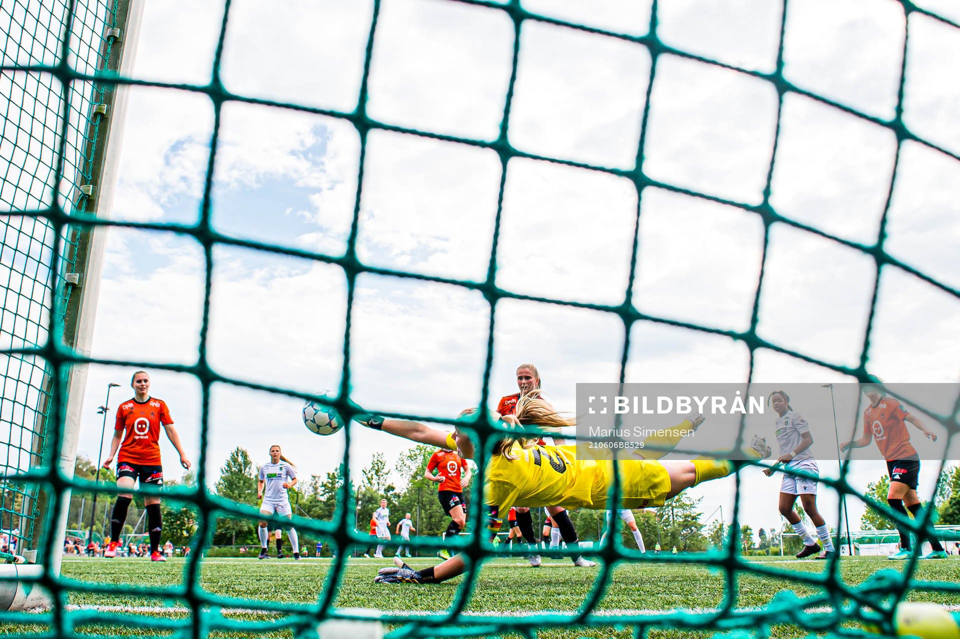 Goalkeeper Ingvild Thynes Villa of Åsane