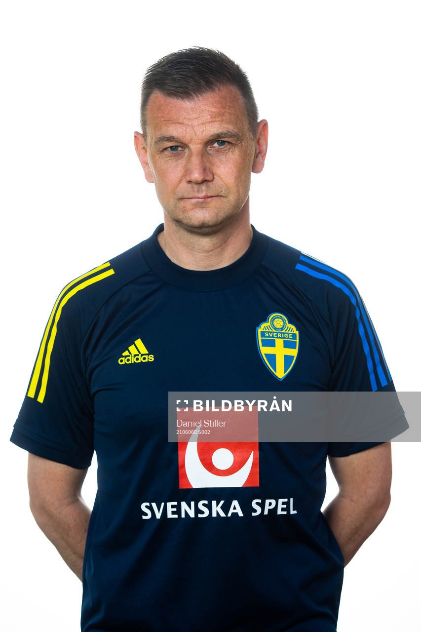 Sveriges assisterande förbundskapten Andreas Pettersson