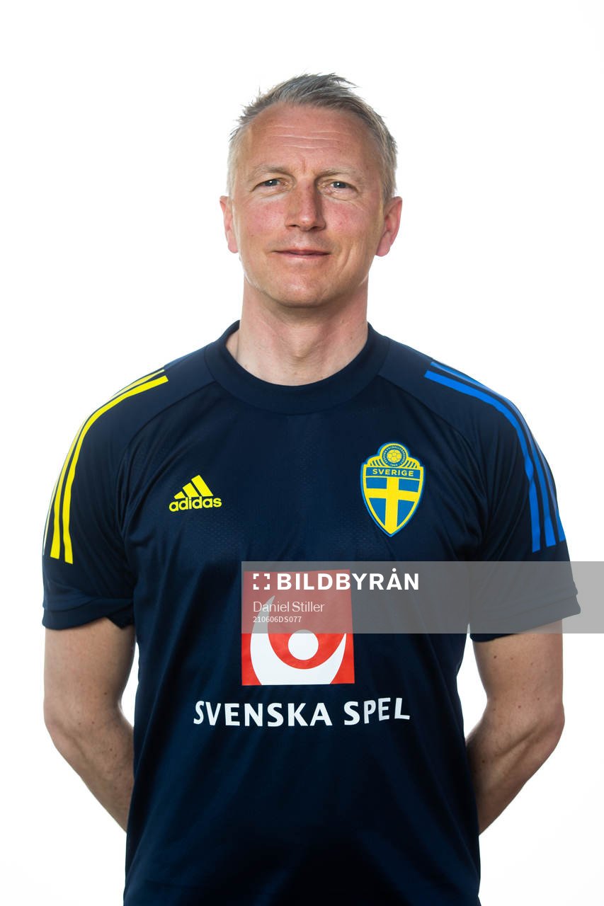 Niklas Egnell, fysiolog för U21 landslaget i fotboll