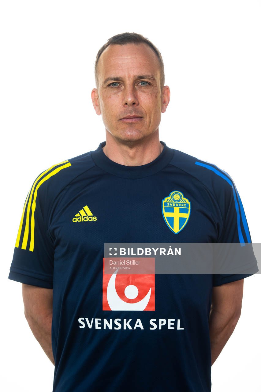 Fredrik Bergström, läkare för U21 landslaget i fotboll