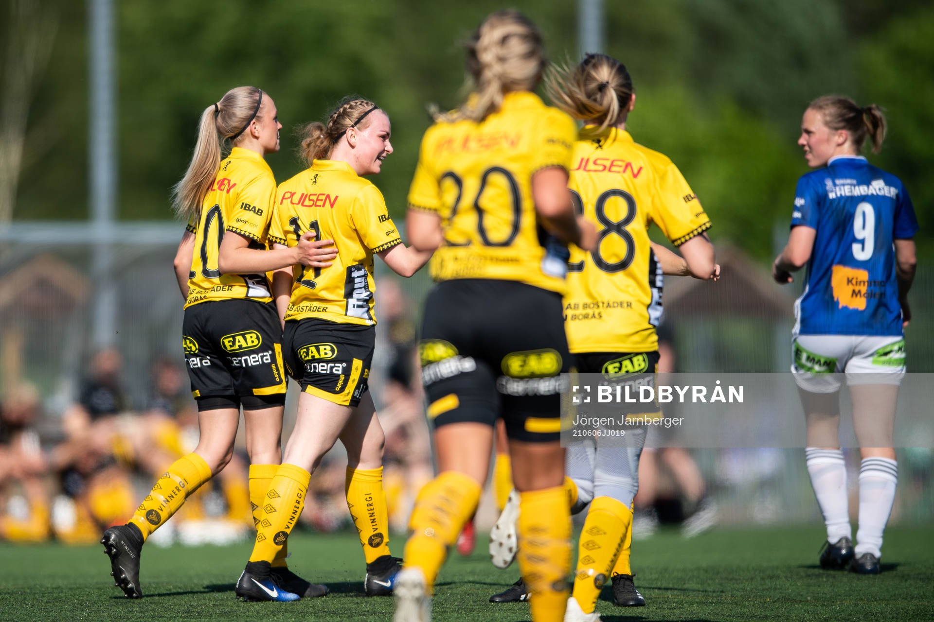 Elfsborgs spelare jublar