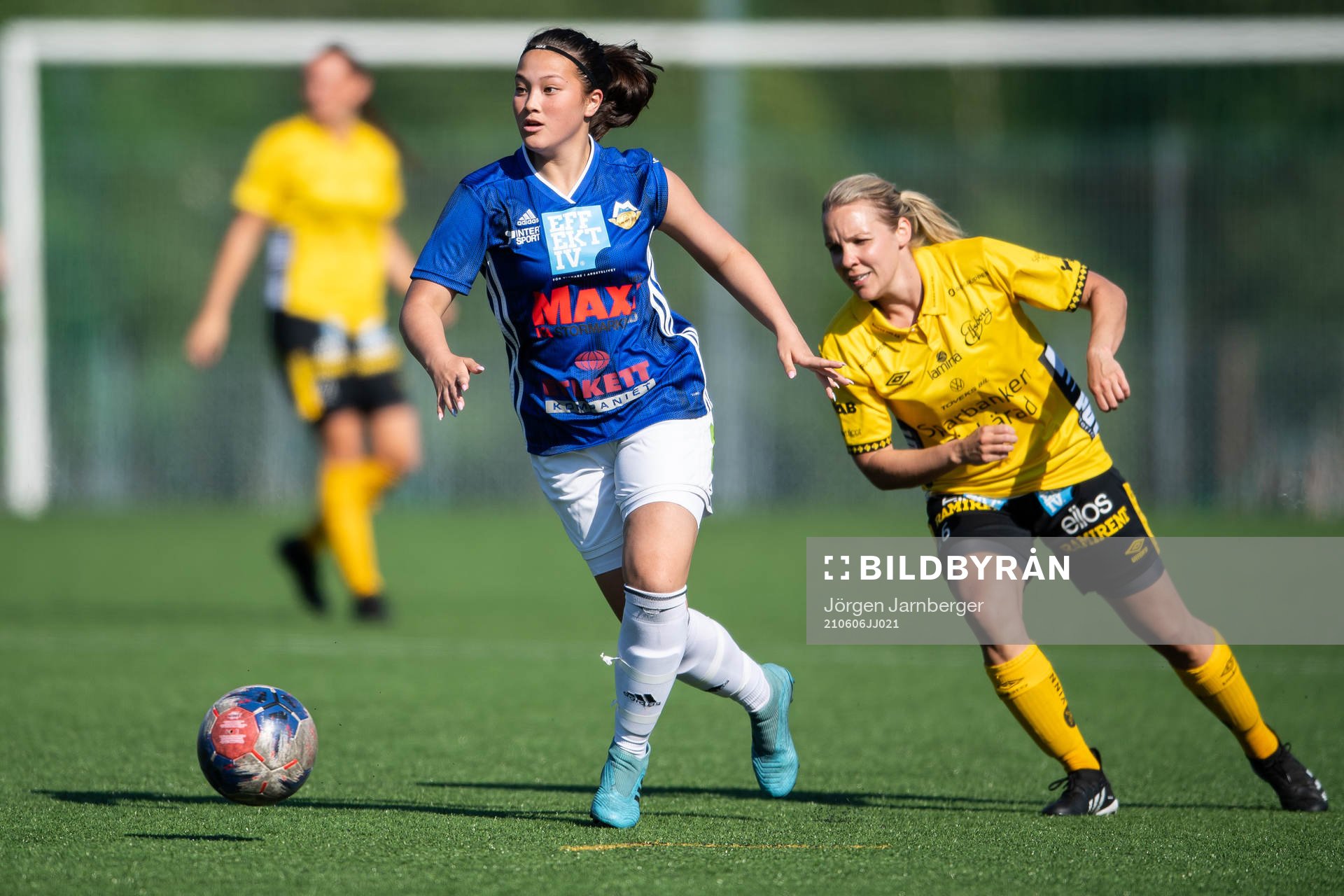 Mariedals Wilma Ericsson och Elfsborgs Linda Westberg