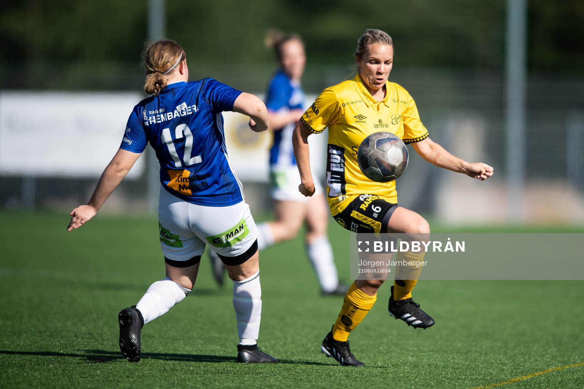 Elfsborgs Linda Westberg Carlsson och Mariedals Lovisa