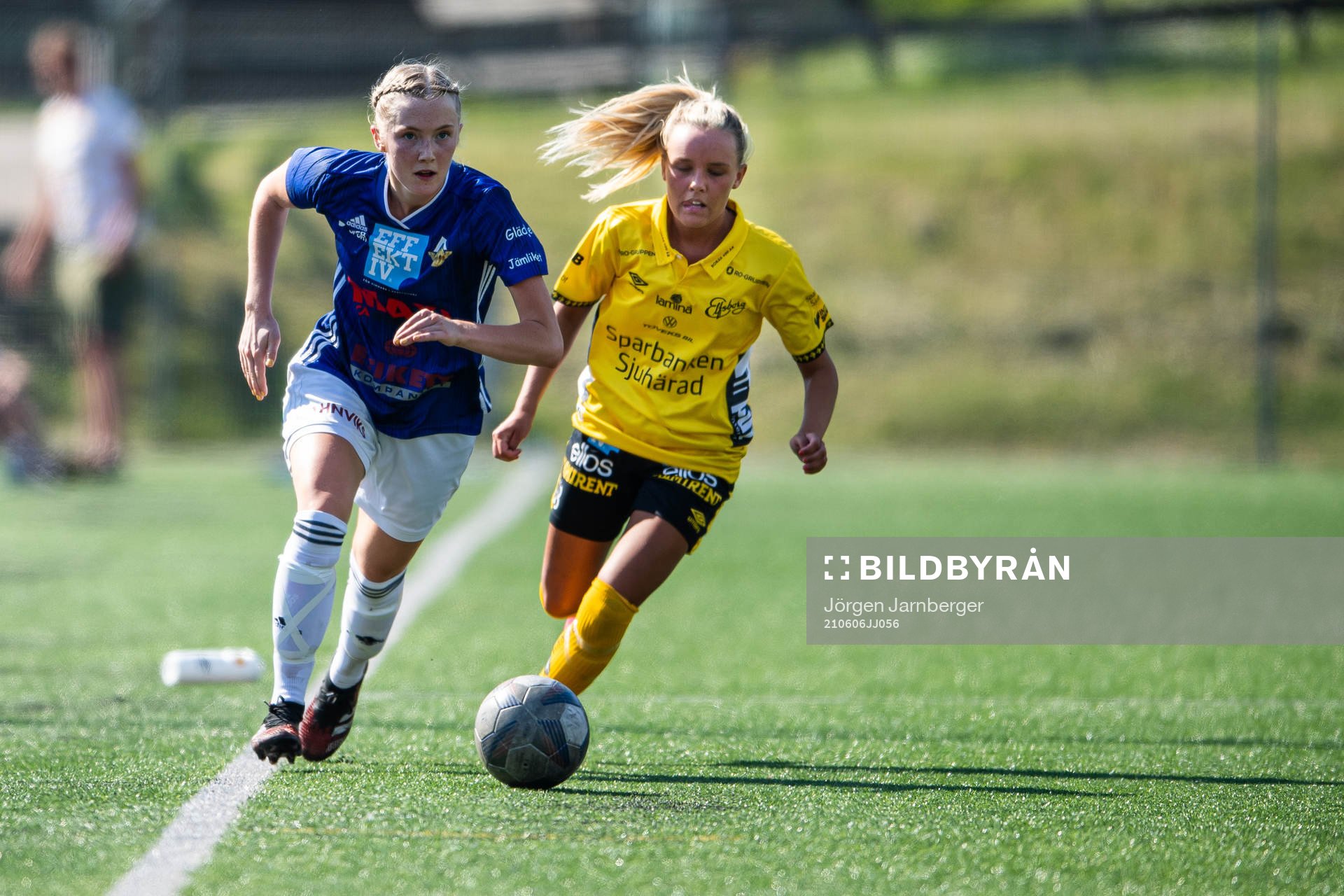 Mariedals Elin Borre och Elfsborgs Moa Skoglund