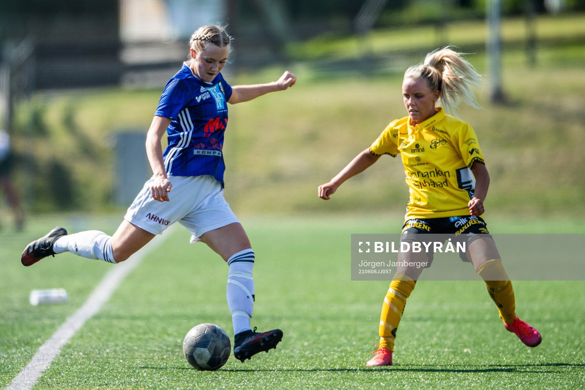 Mariedals Elin Borre och Elfsborgs Moa Skoglund