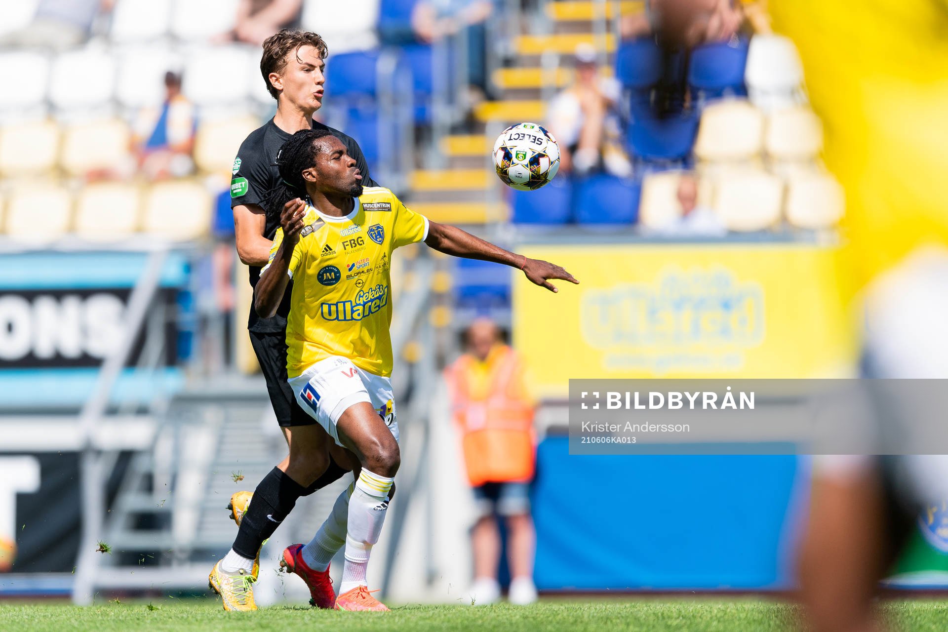 Västerås Gustaf Lagerbielke och Falkenbergs Kwame Kizito
