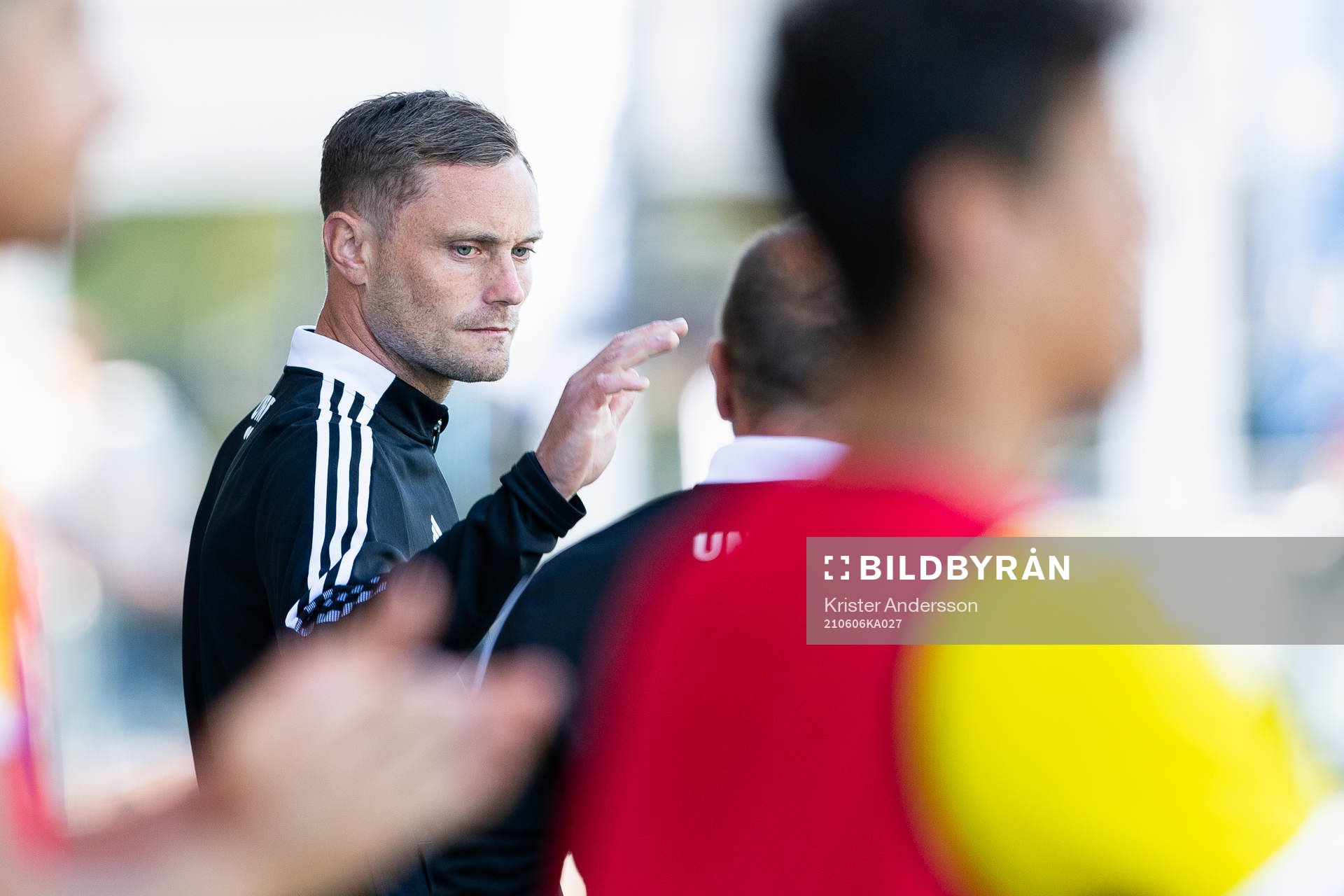 Falkenbergs tränare Tobias Tuvesson