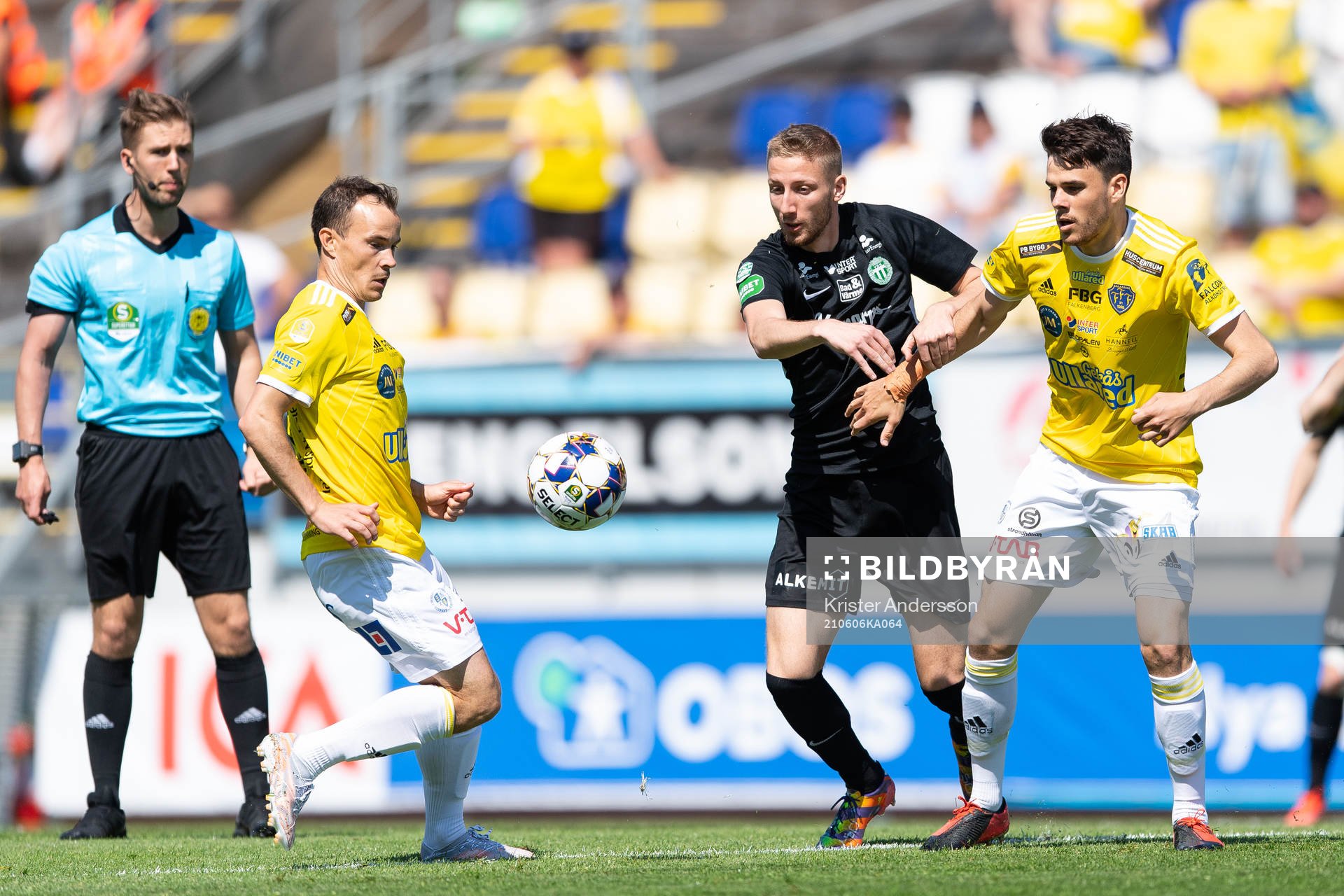 Falkenbergs Anton Wede och Samuel Adrian