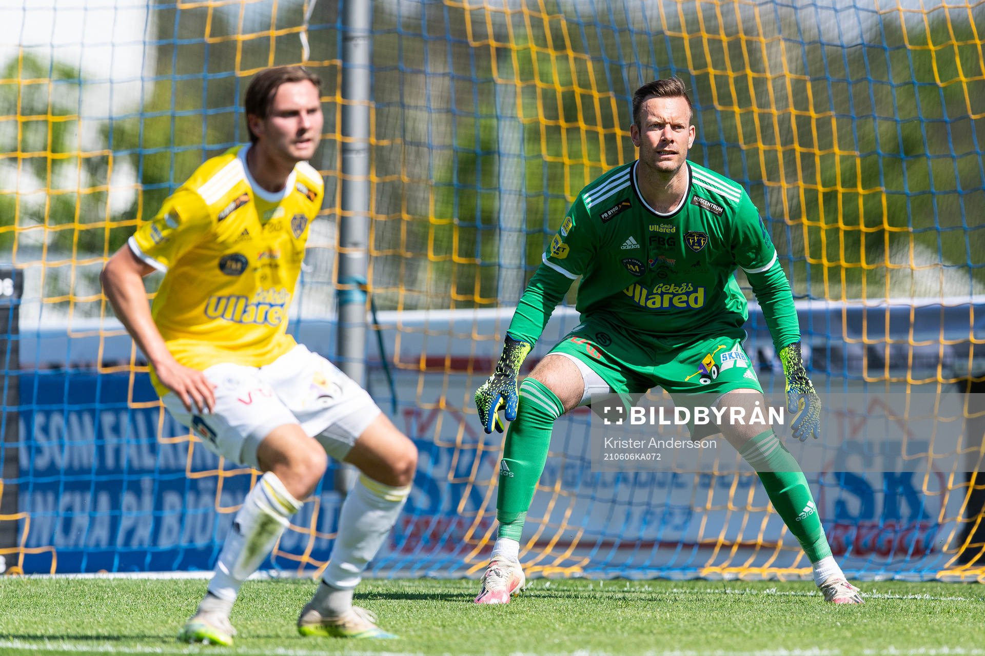 Falkenbergs målvakt Viktor Noring