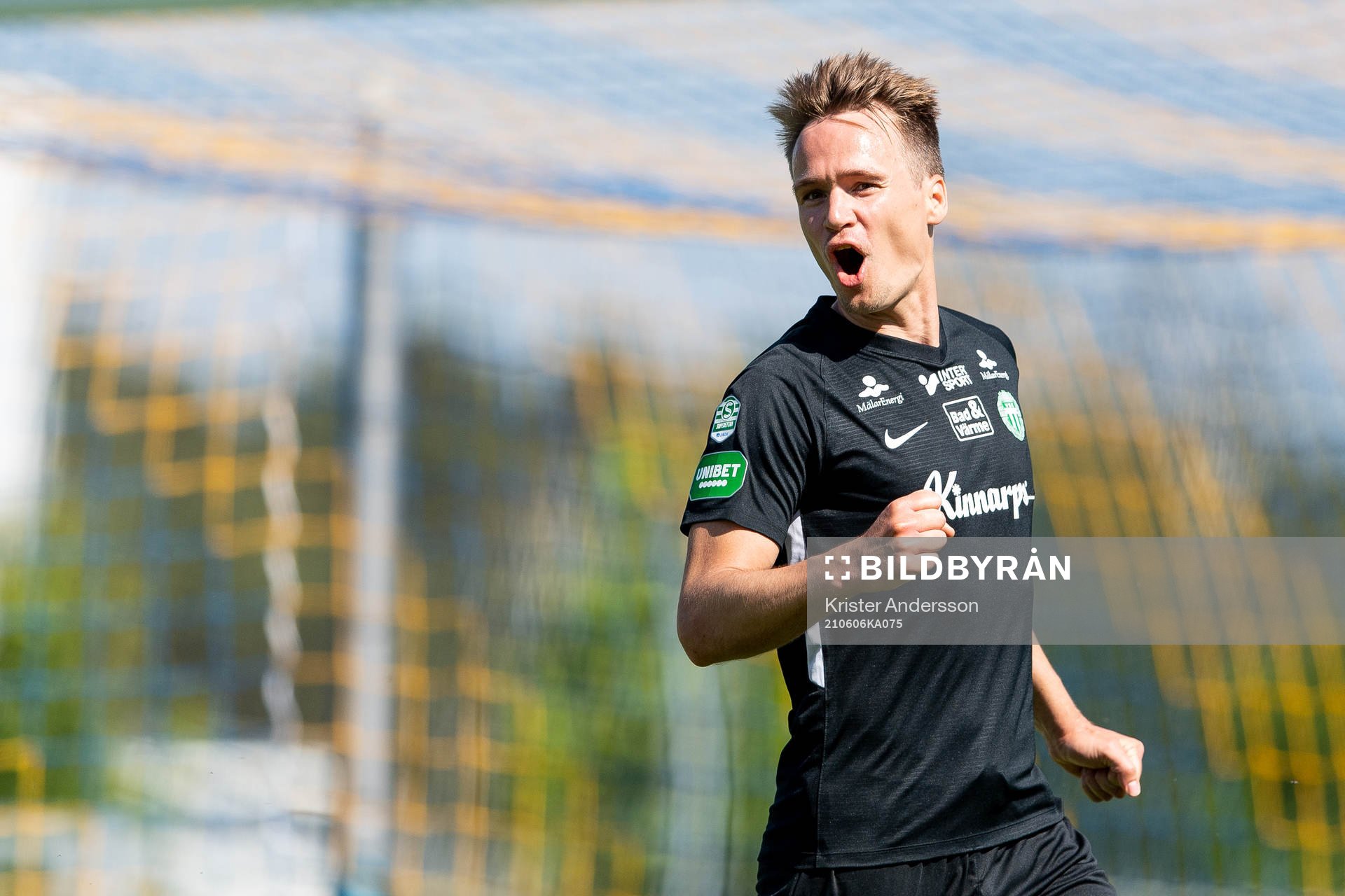 Västerås Viktor Prodell jublar