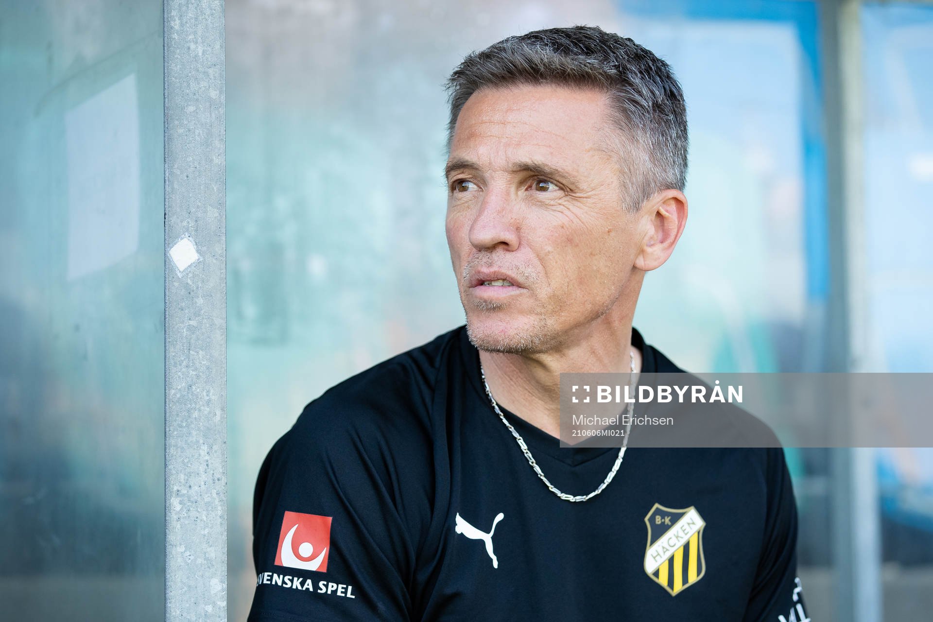 Häckens tränare Mats Gren