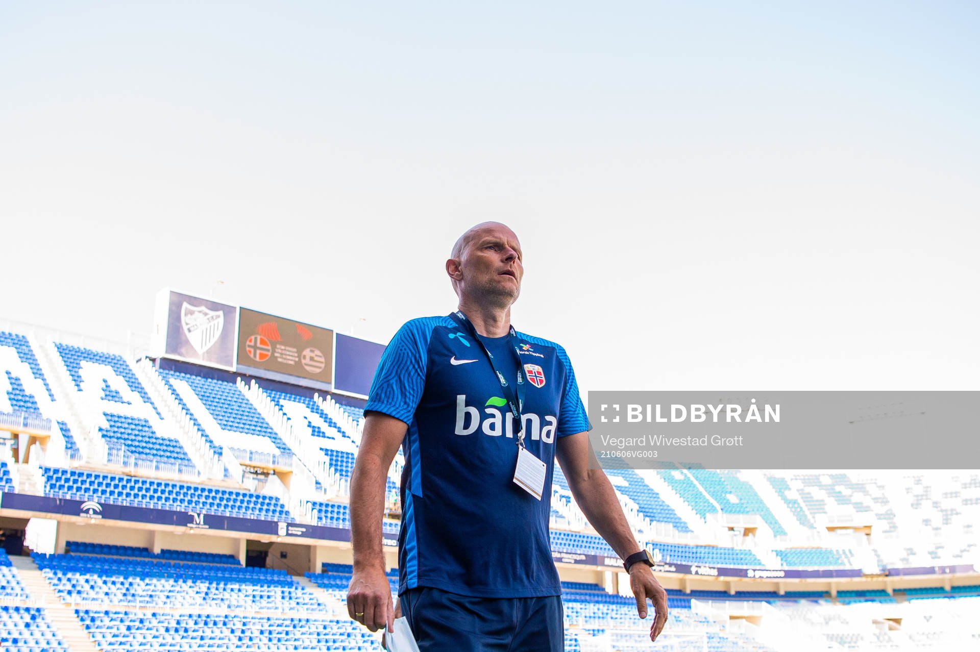Ståle Solbakken, head coach of Norway