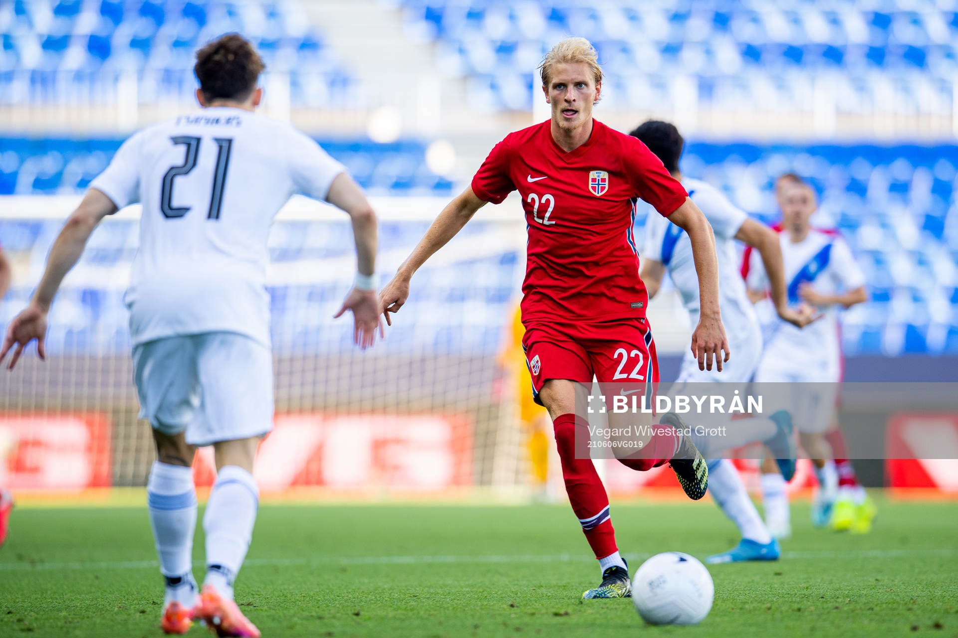 Morten Thorsby of Norway