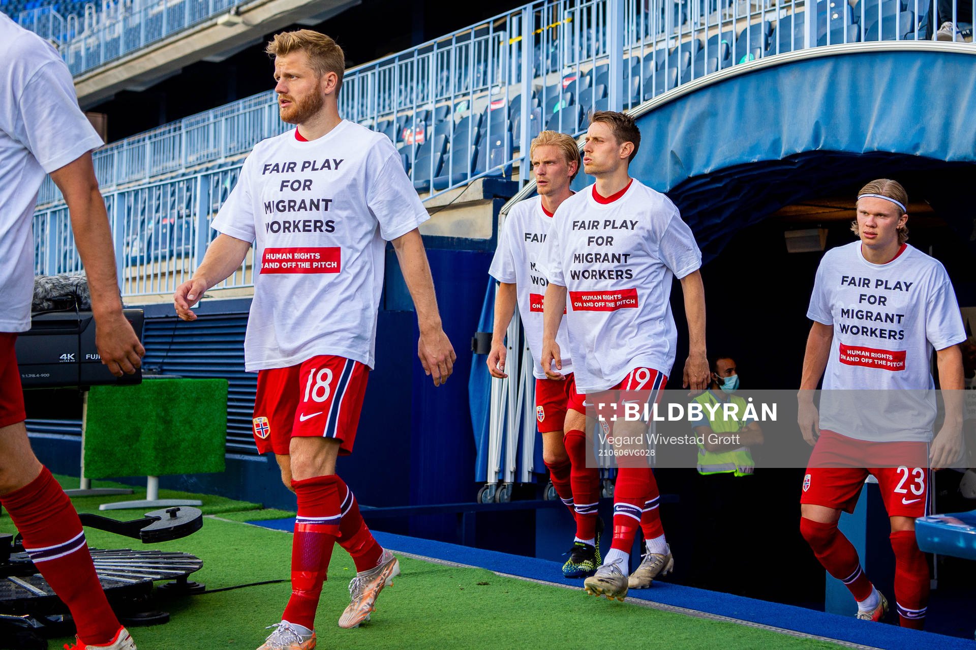 Kristoffer Zachariassen of Norway prior to the