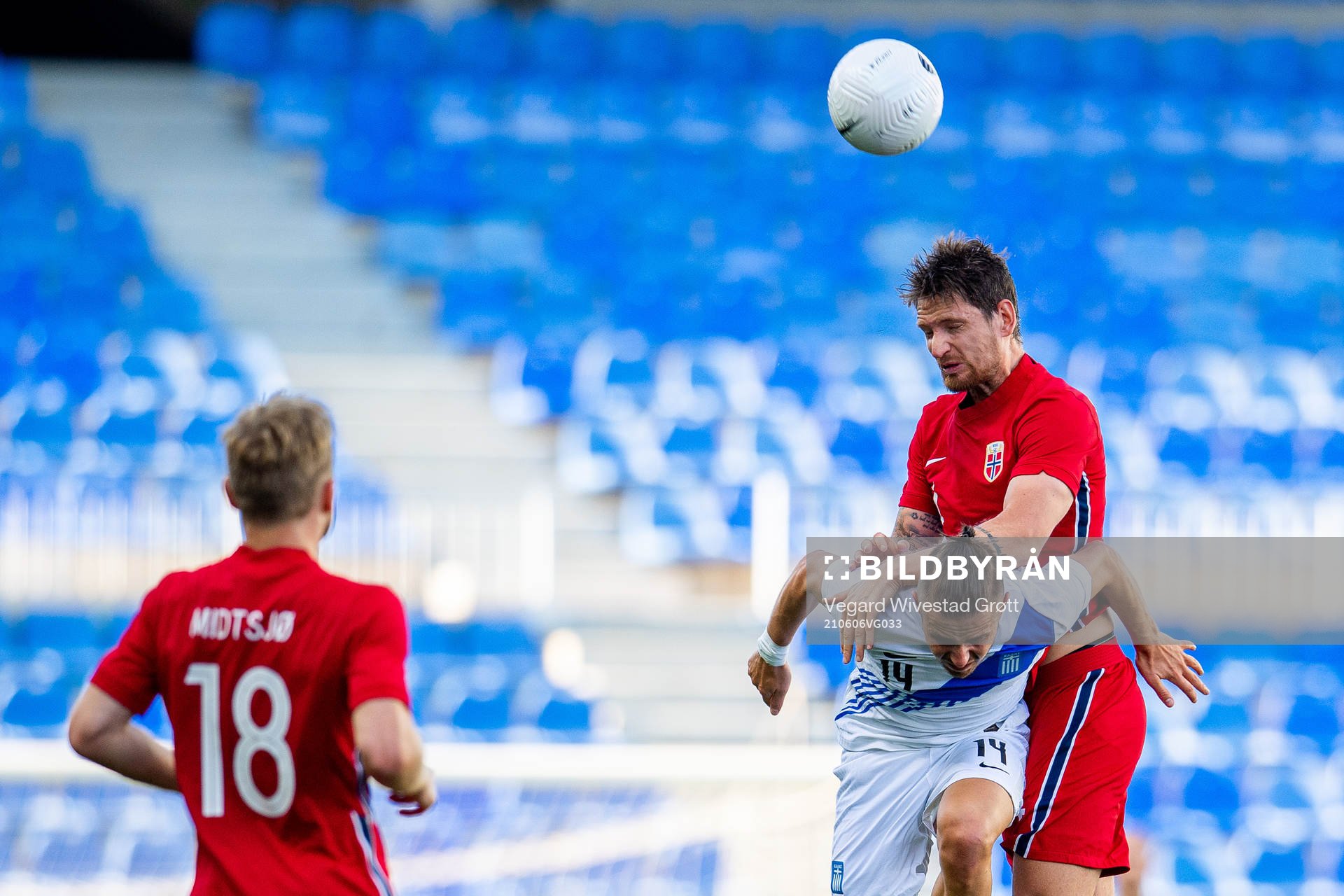 Dimitrios Pelkas of Greece and Stefan Strandberg of Norway