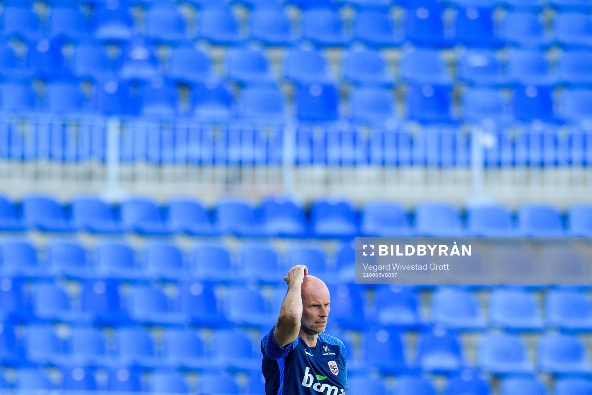 Ståle Solbakken, head coach of Norway