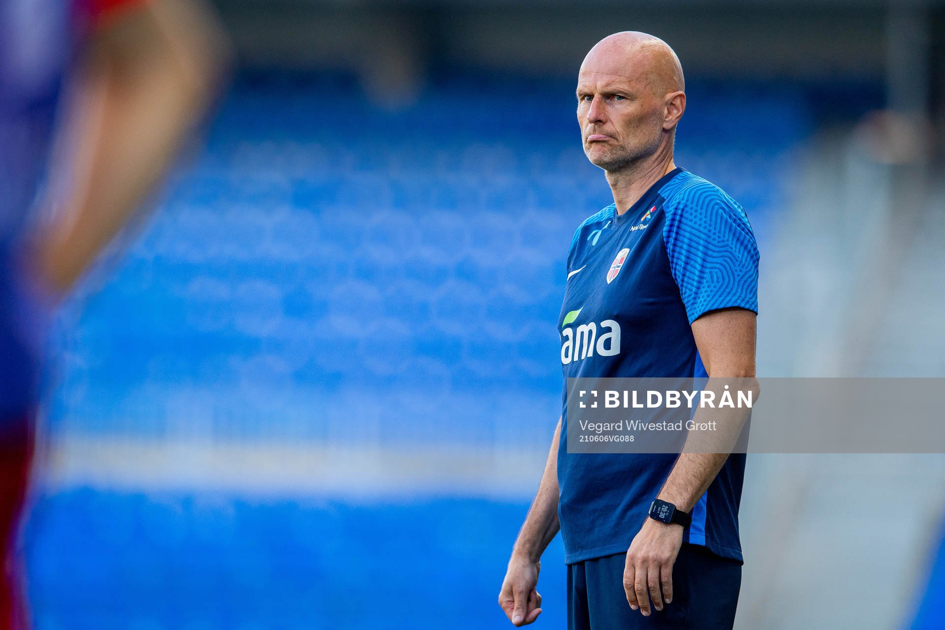Ståle Solbakken, head coach of Norway