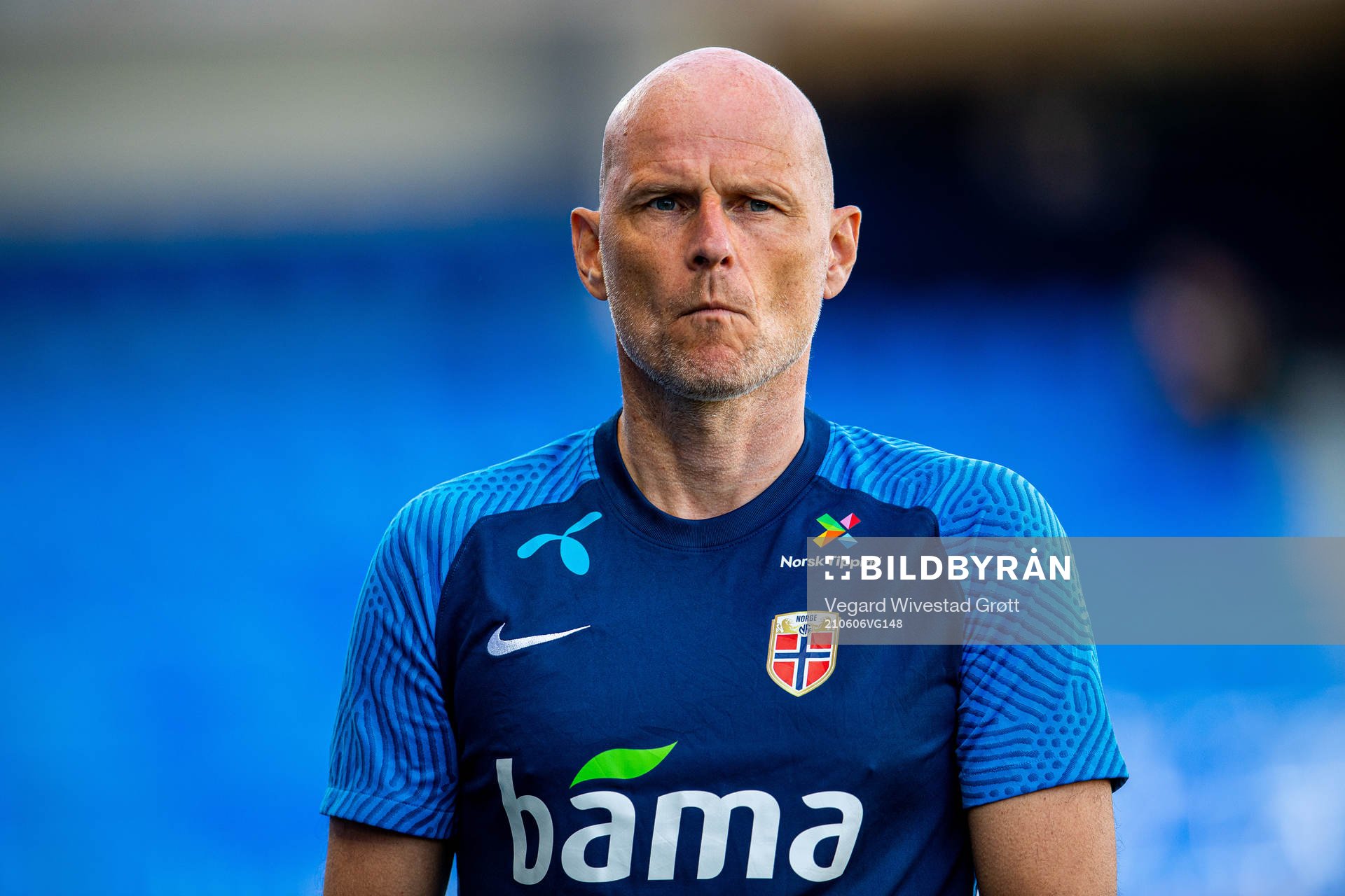 Ståle Solbakken, head coach of Norway