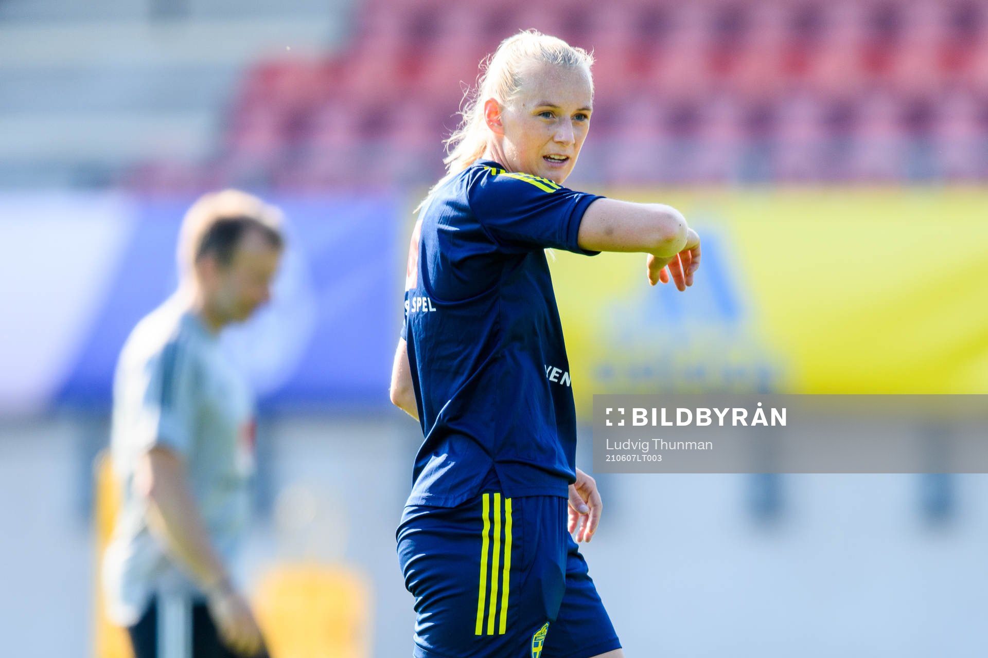 Stina Blackstenius of the Swedish women's national football
