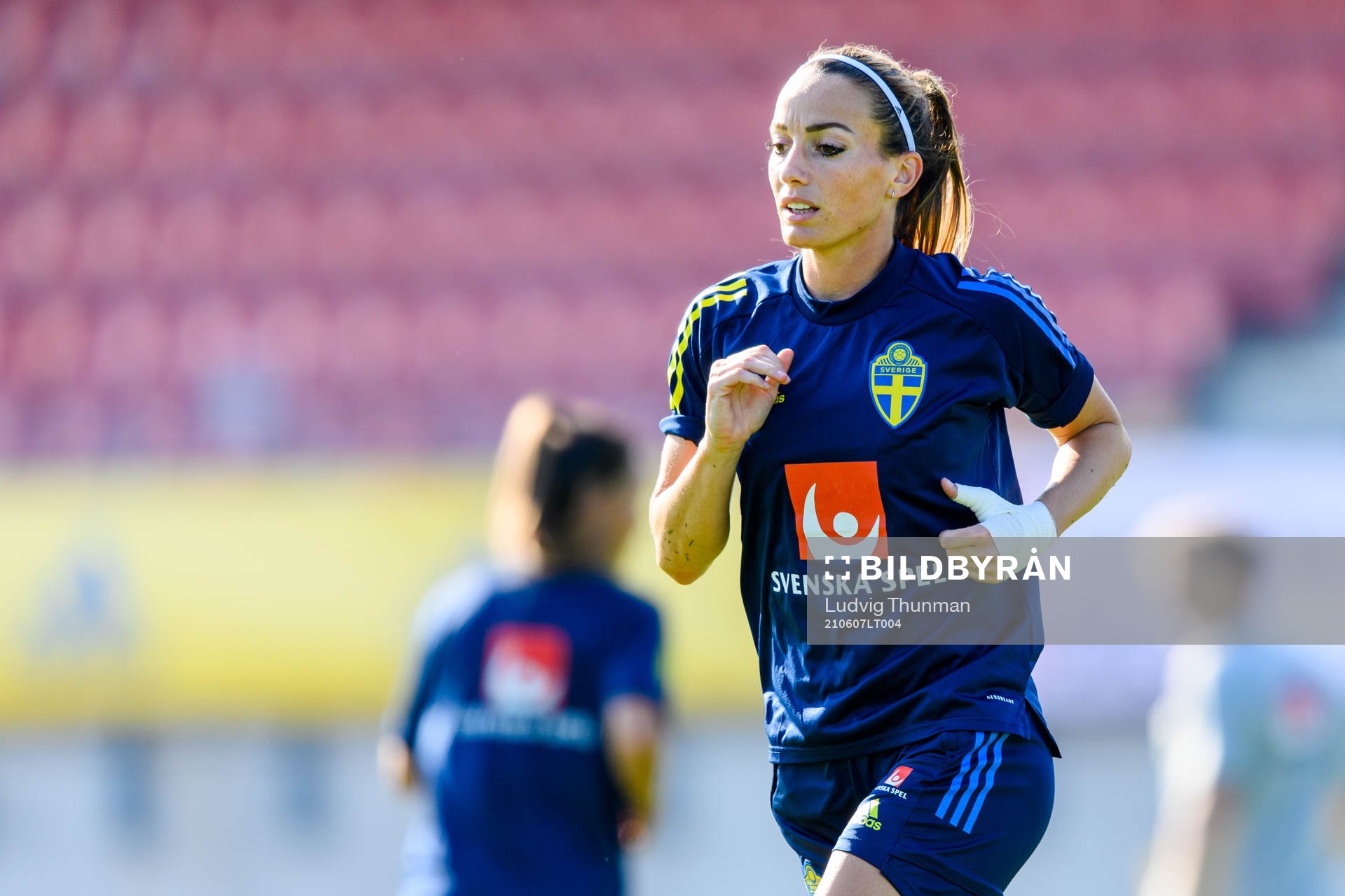 Kosovare Asllani of the Swedish women's national football