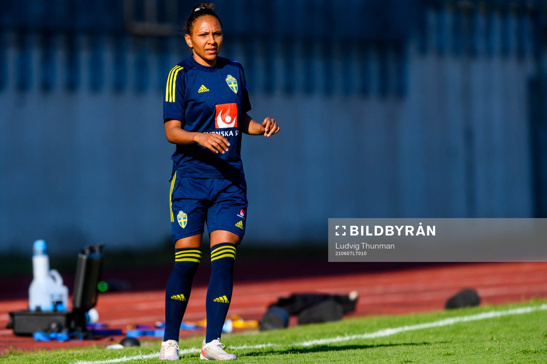 Madelen Janogy of the Swedish women's national football team
