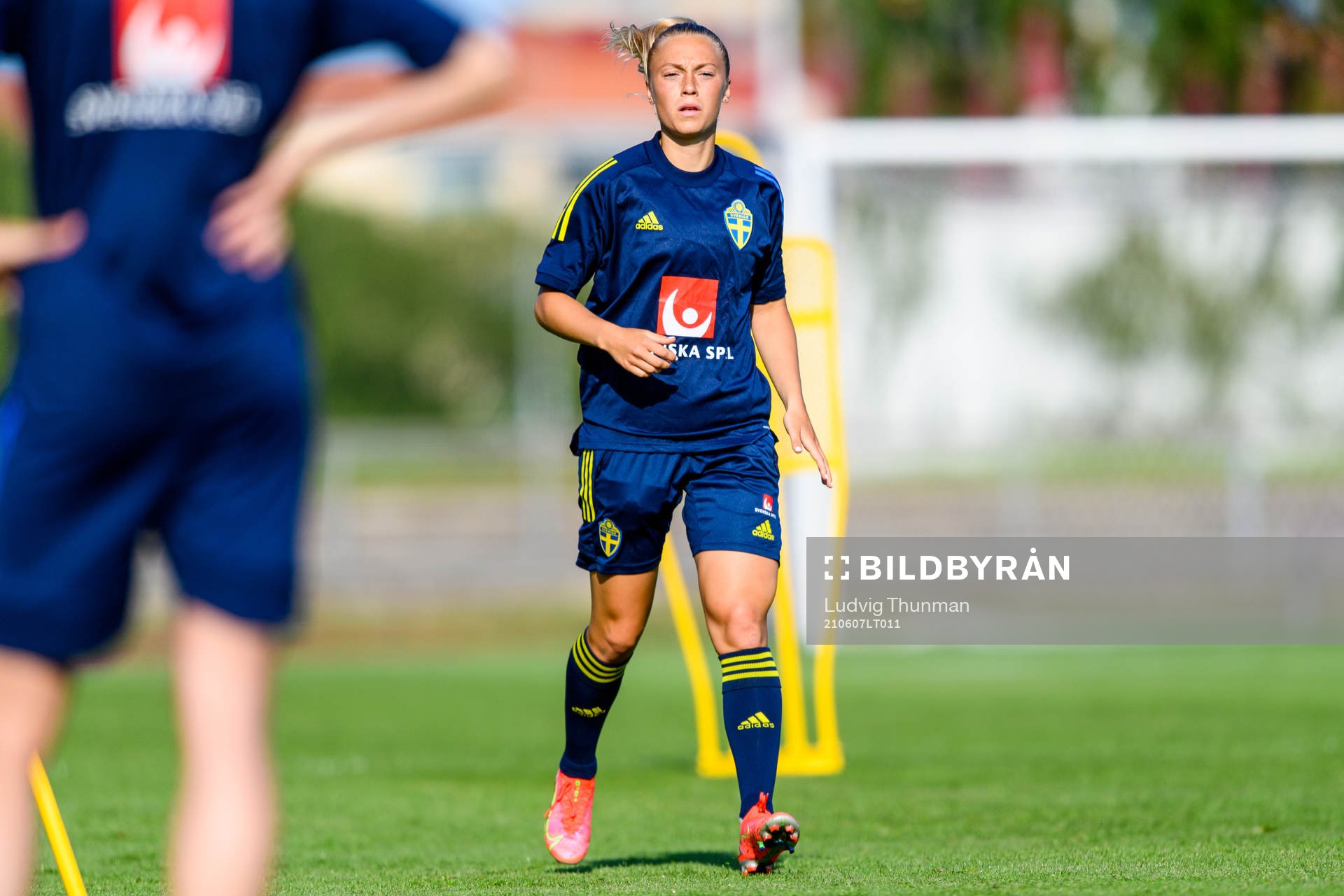 Hanna Bennison of the Swedish women's national football team