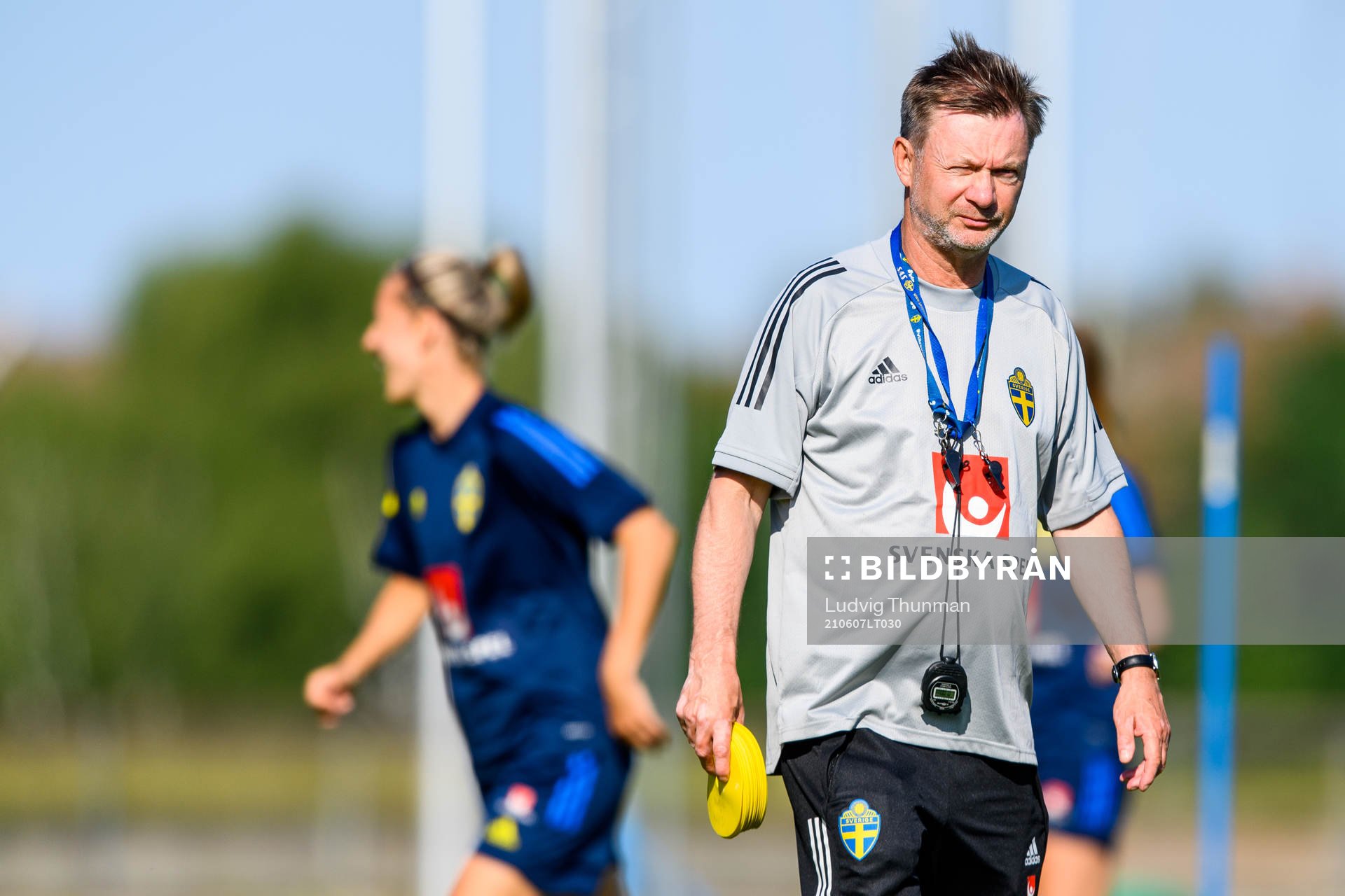 Peter Gerhardsson, Head coach of the Swedish women's