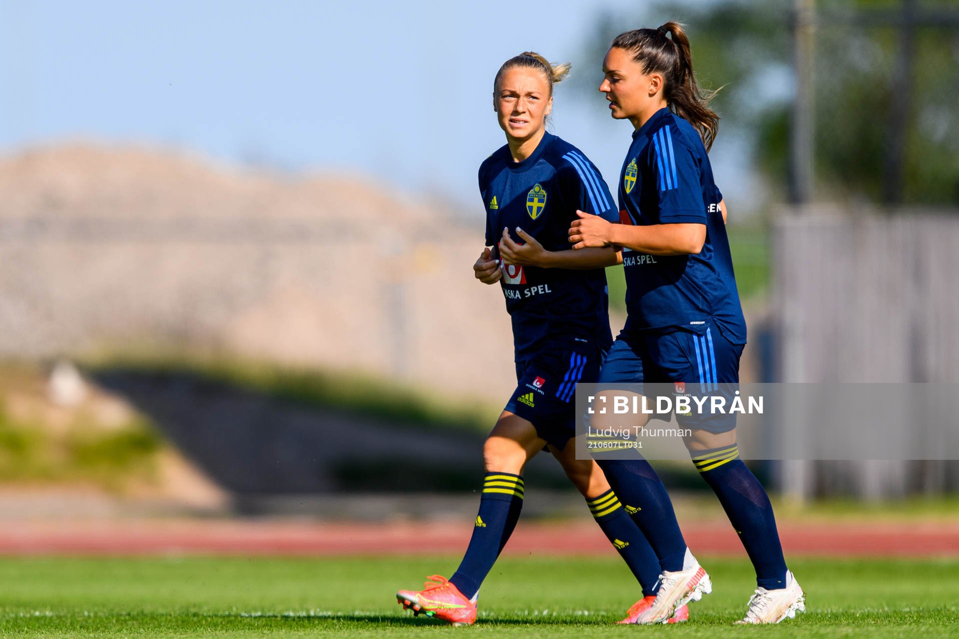 Hanna Bennison and Johanna Rytting Kaneryd of the Swedish